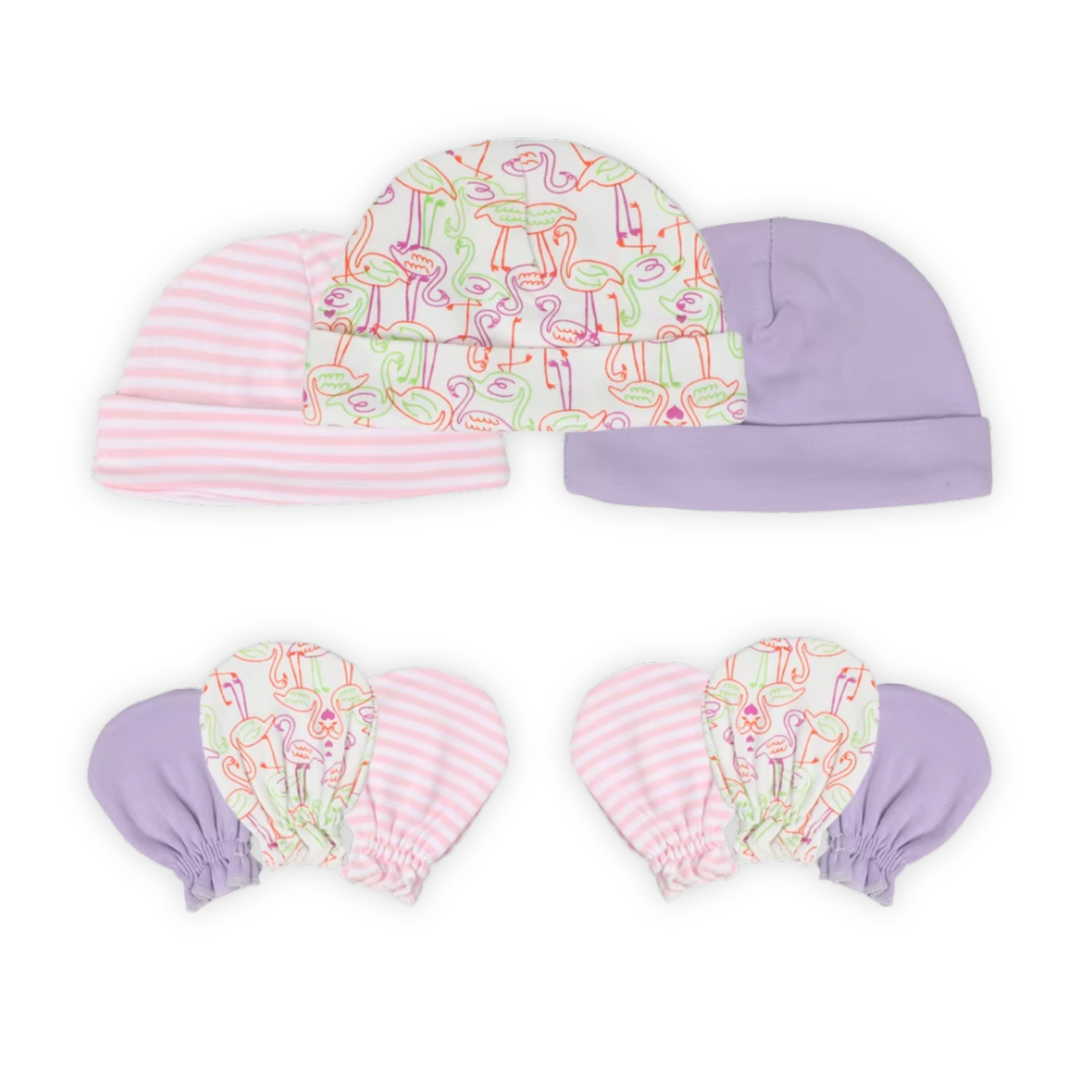 Mittens, Booties & Caps