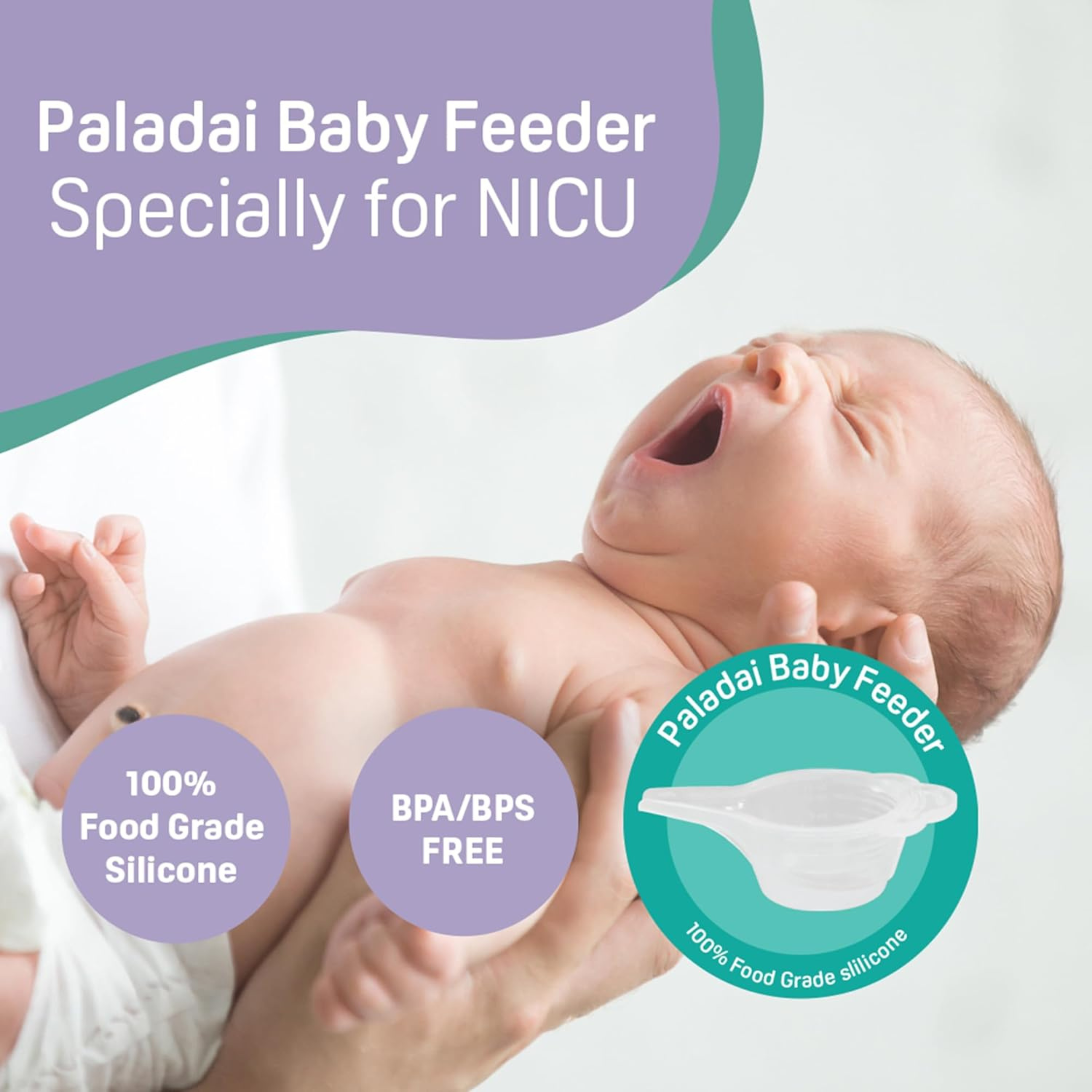 Pigeon Paladai Baby Feeding Silicone Cup – Soft & Reusable Baby Feeder, Easy to Clean – Ideal for Babies