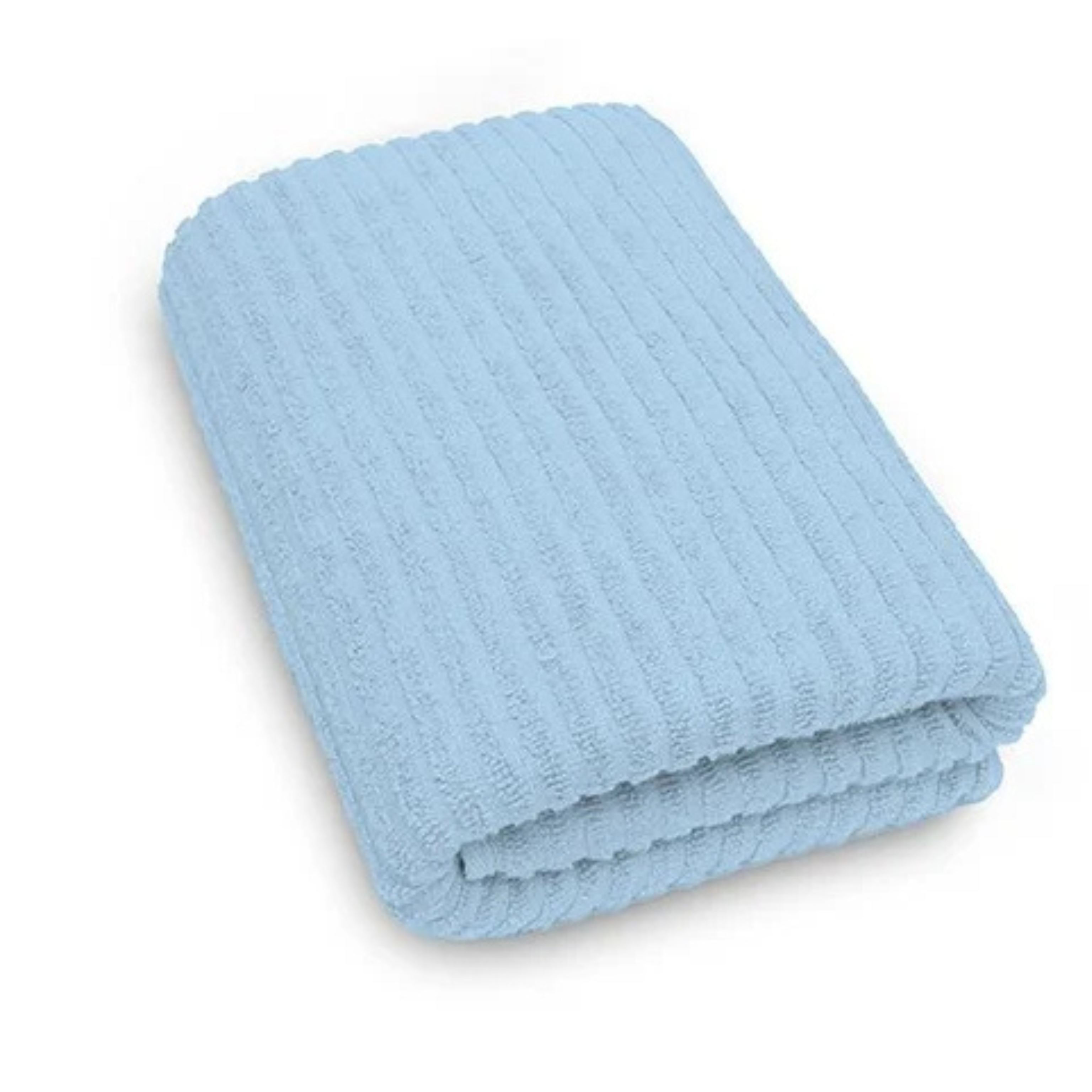 Micro Cotton LuxeLite Versatile Towel, Blue (size: 58x122 cms)