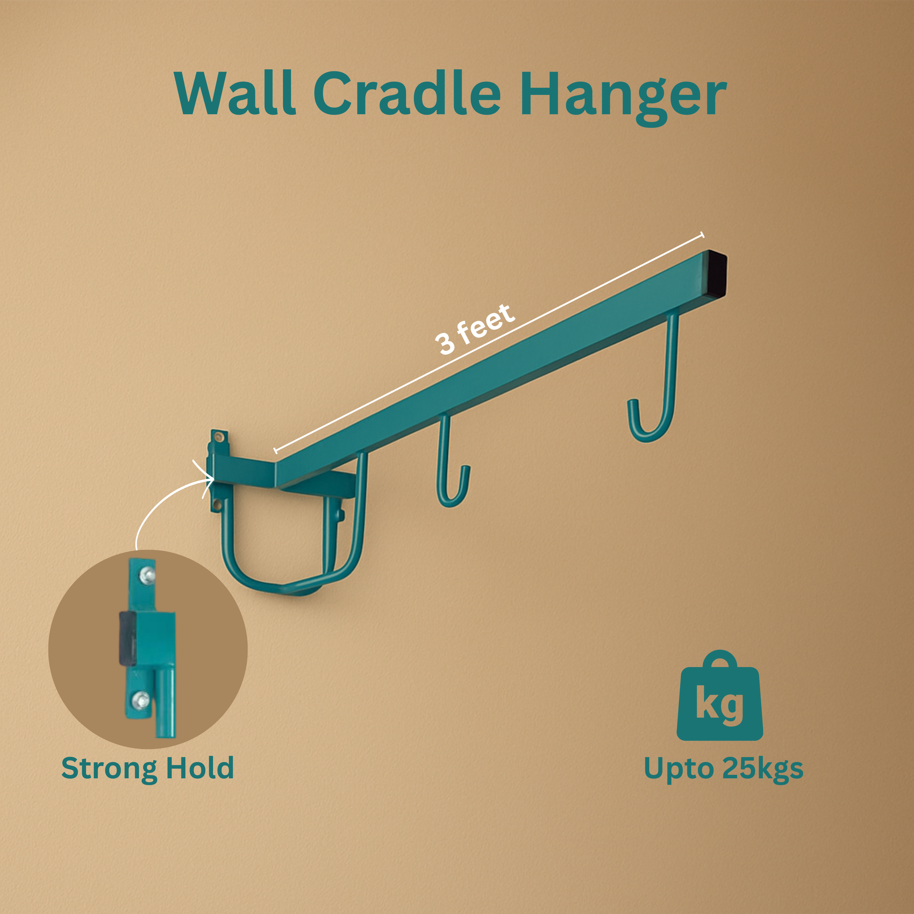 Wall Cradle Hanger | Thottil Wall Hanger