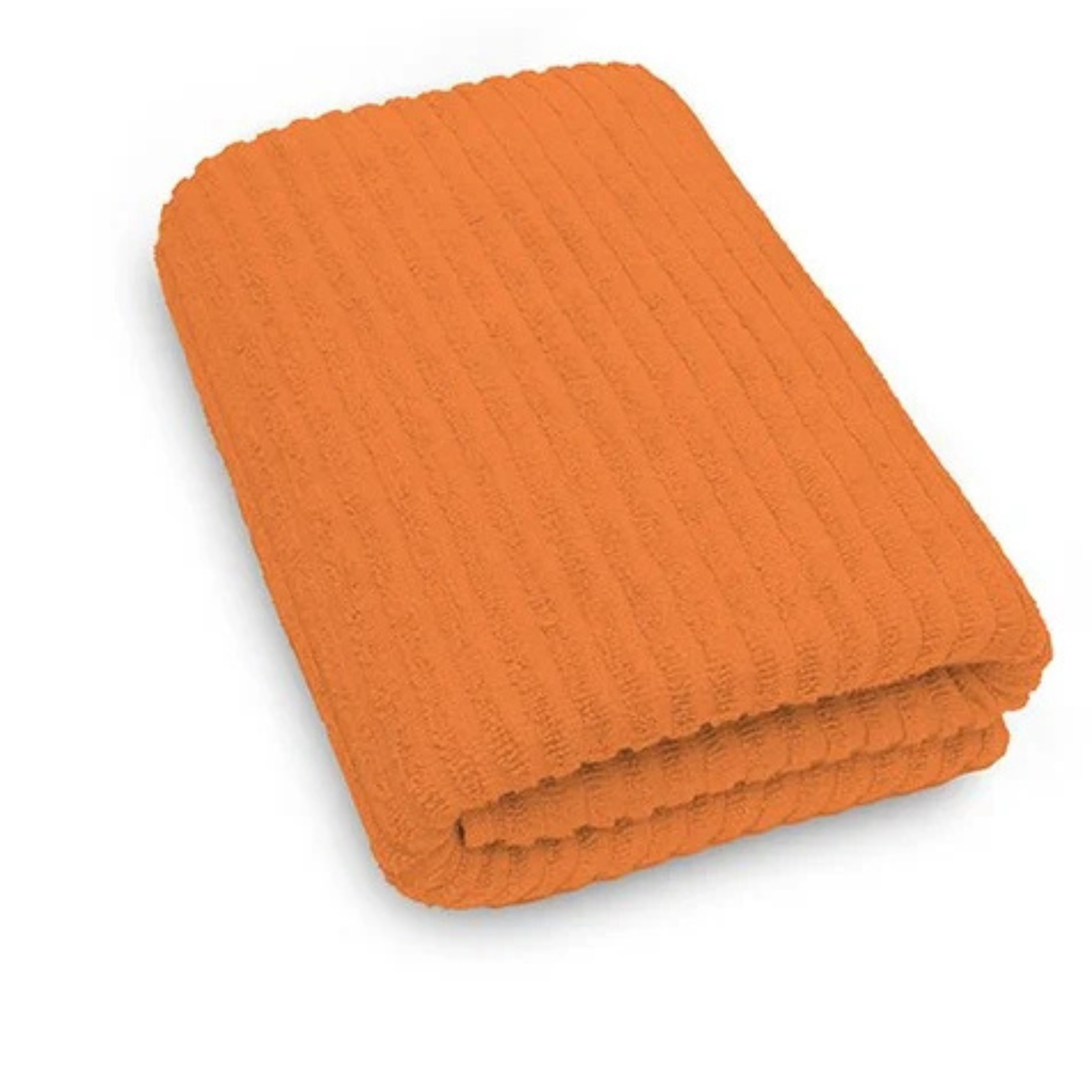 Micro Cotton LuxeLite Versatile Towel, Orange (size: 58x122 cms)