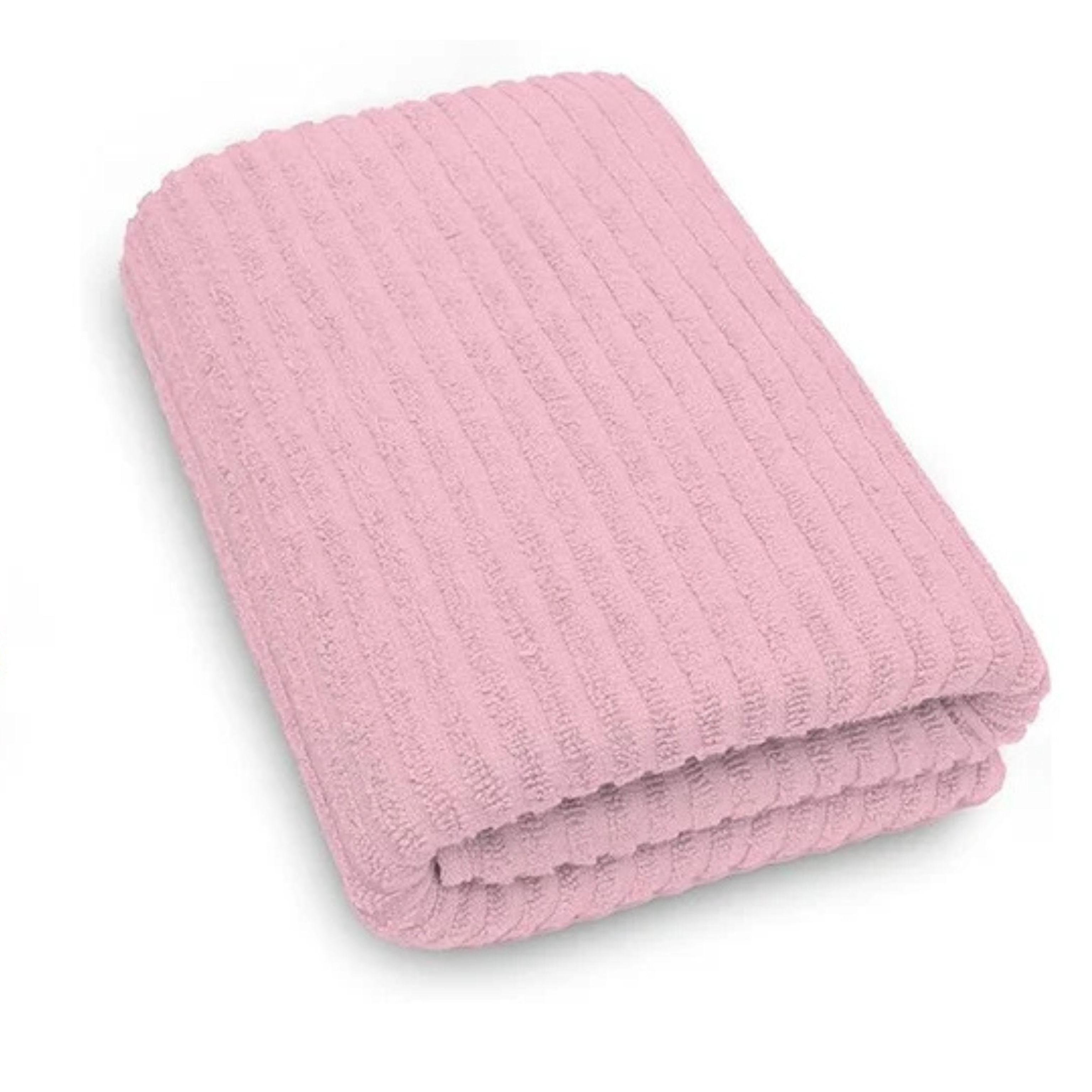 Micro Cotton LuxeLite Versatile Towel, Pink (size: 58x122 cms)