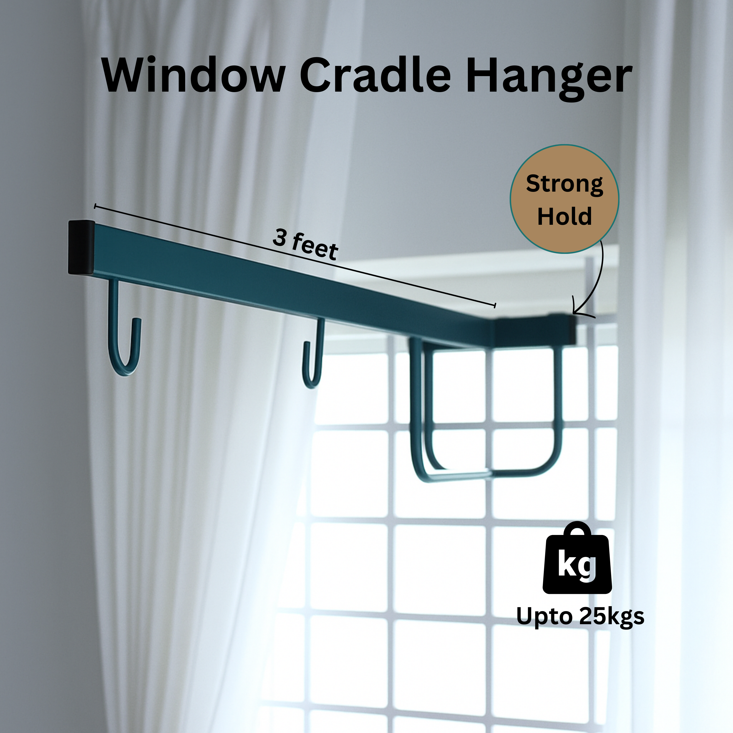 Window Cradle Hanger | Thottil Window Hanger