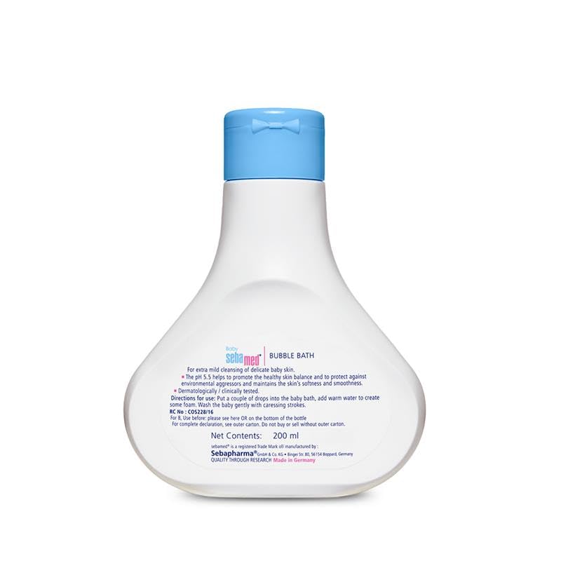 Sebamed Bubble Bath For delicate Skin with Camomile - (200ml)