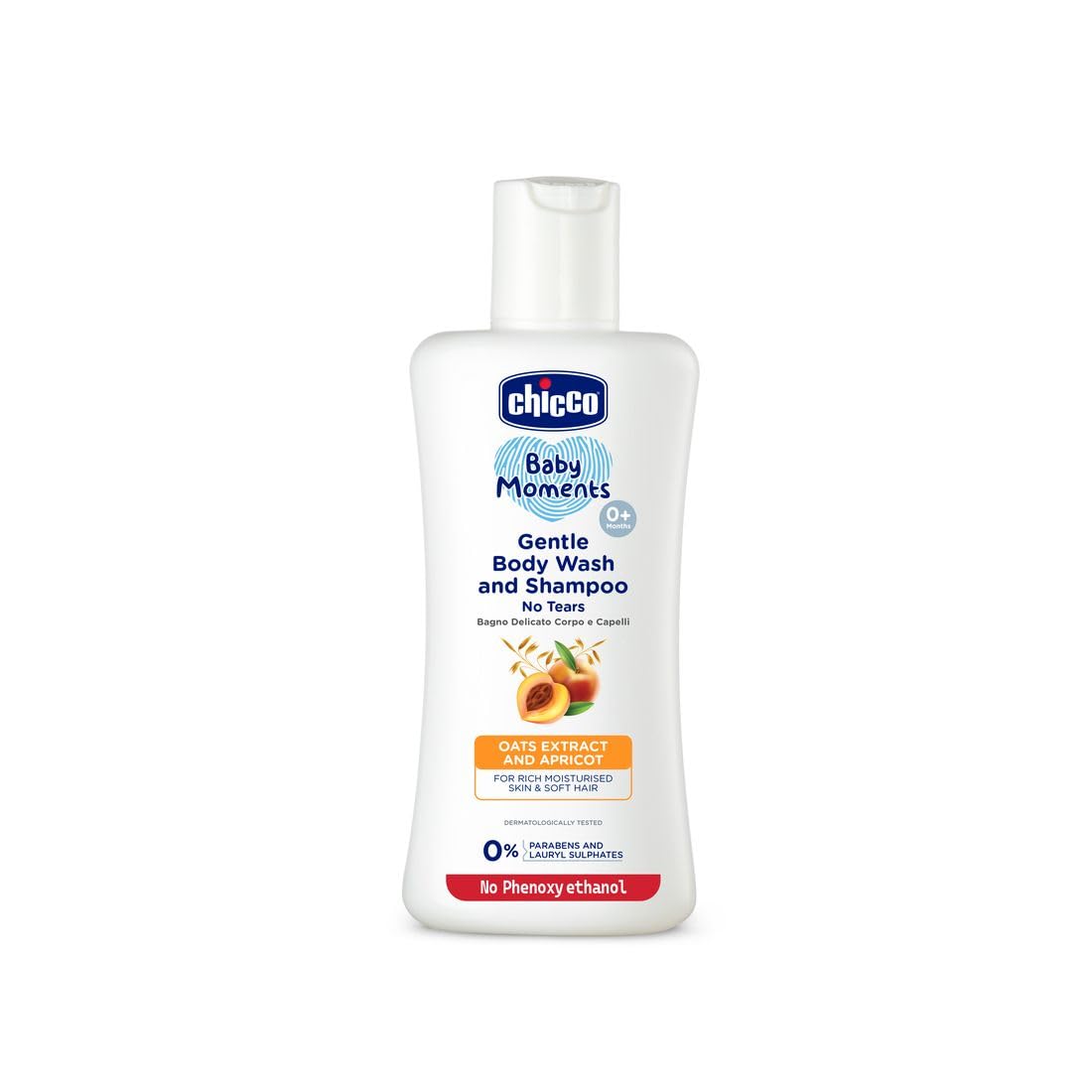 Chicco Baby Moments Gentle Body Wash and Shampoo 100ml