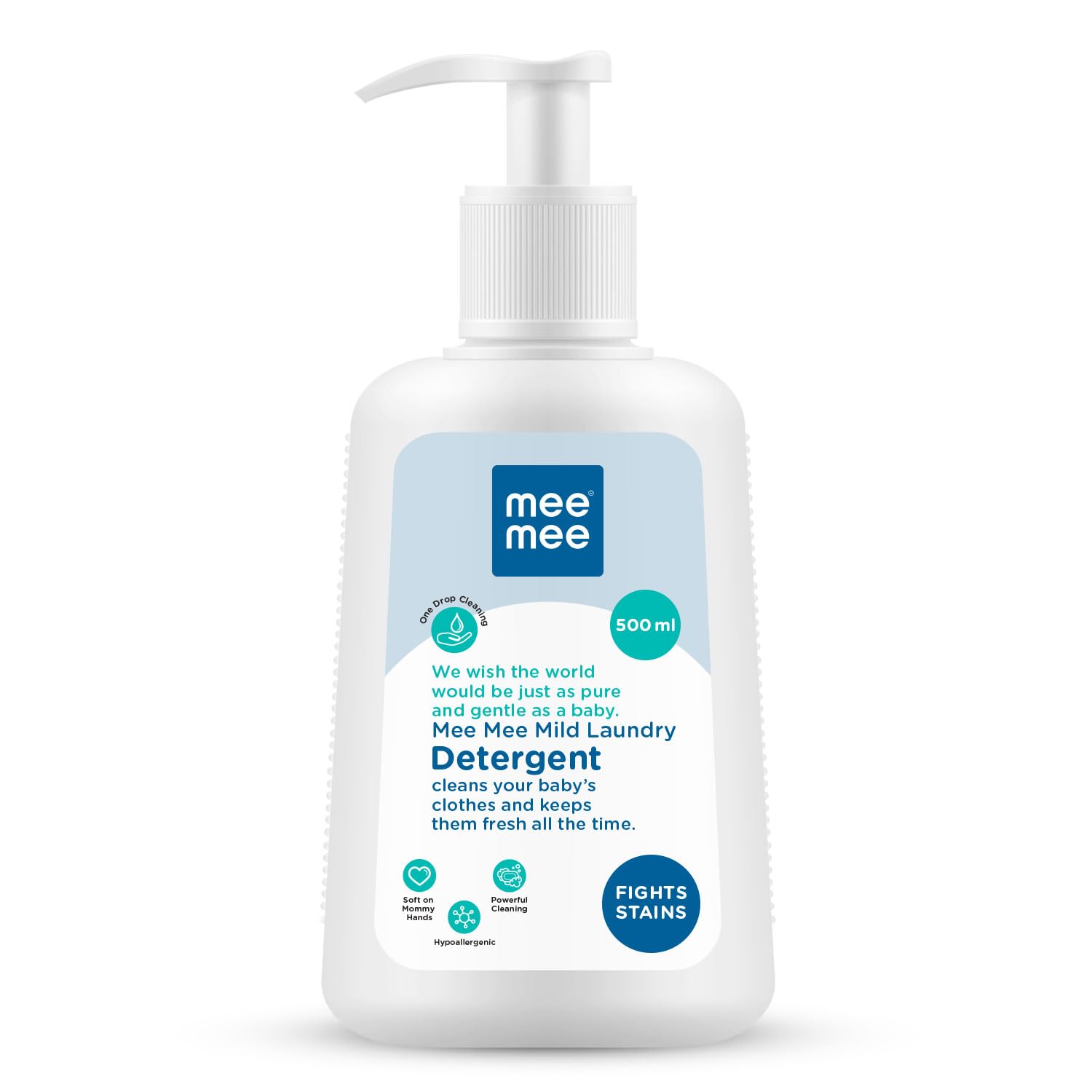 Mee Mee Mild Laundry Detergent Cleans Your Baby's Clothes & Keeps Them Fresh all the time - 500ml