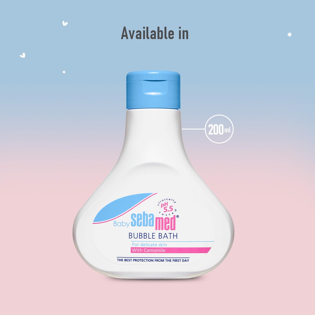 Sebamed Bubble Bath For delicate Skin with Camomile - (200ml)