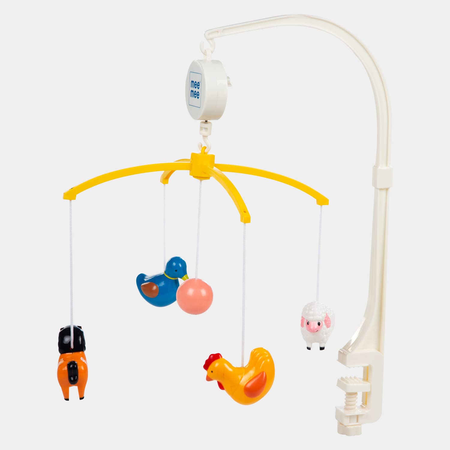 Mee Mee 3 in 1 Musical Animal Cot Mobile (0M+)