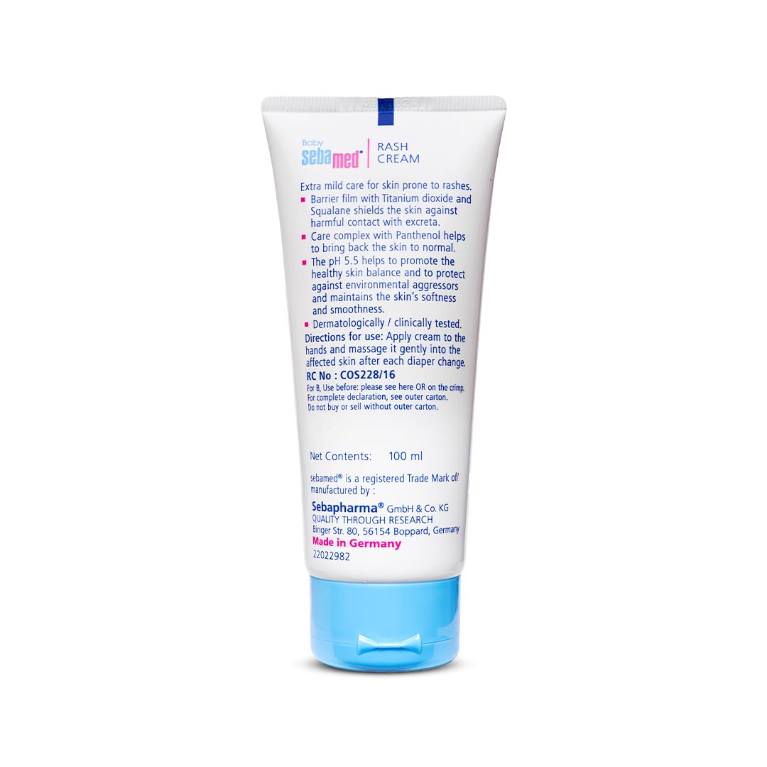 Sebamed Rash Cream For Rashes With Panthenol - (100ml)