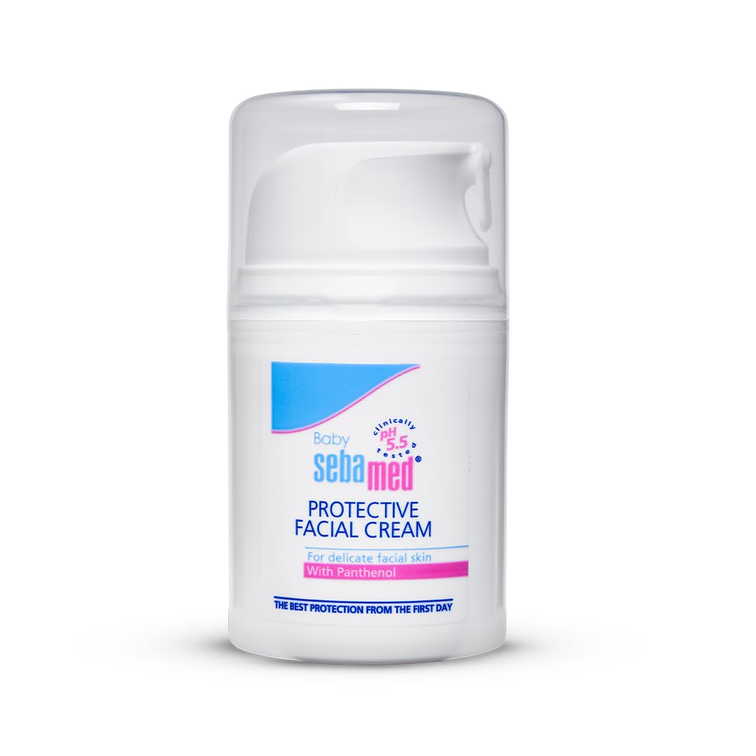 Sebamed Protective Facial Cream For Delicate Facial Skin With Panthenol - (50ml)