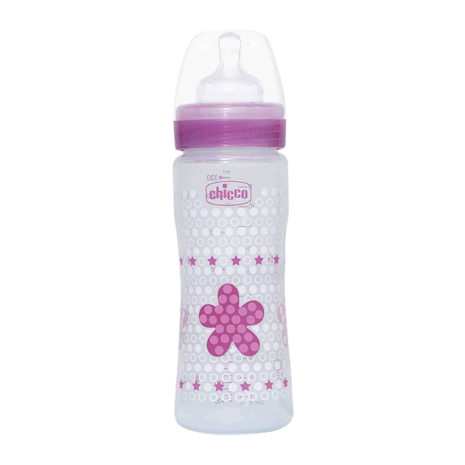 Chicco Feeding Bottle 4M+ (330ml)
