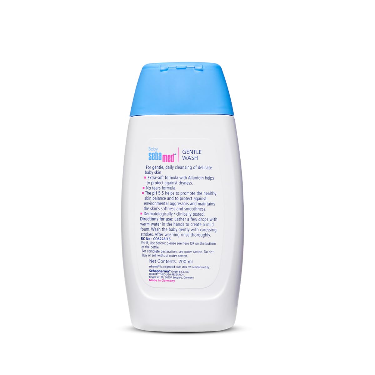 Sebamed Gentle Wash for Delicate Skin with Allantoin - (200ml)