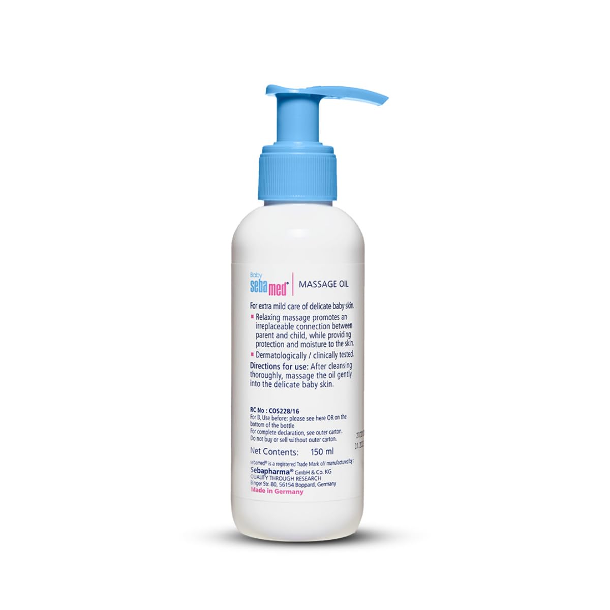 Sebamed Massage Oil for Delicate skin with Natural Oils - (150ml)