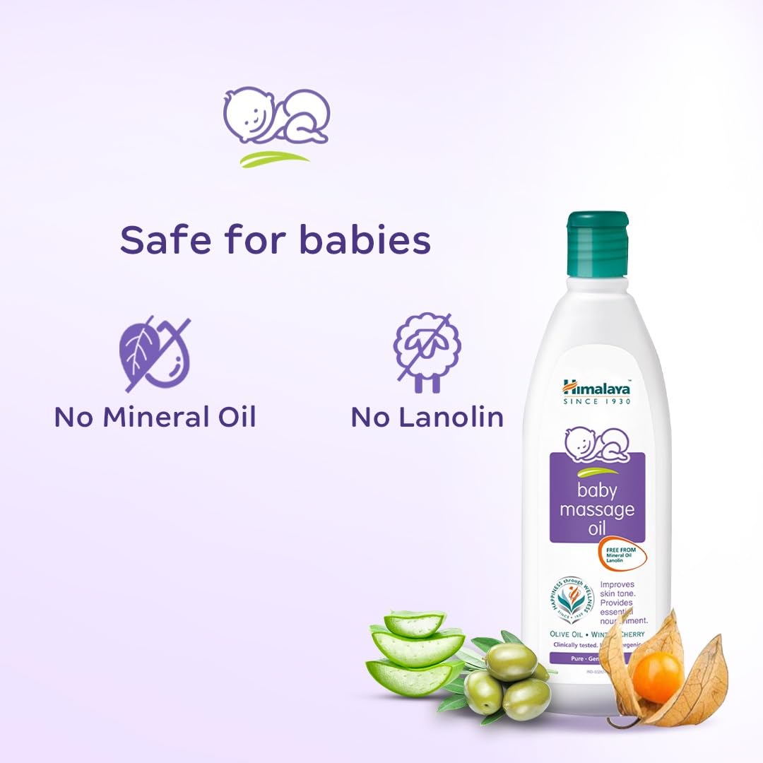Himalaya Baby Massage Oil - 200ml