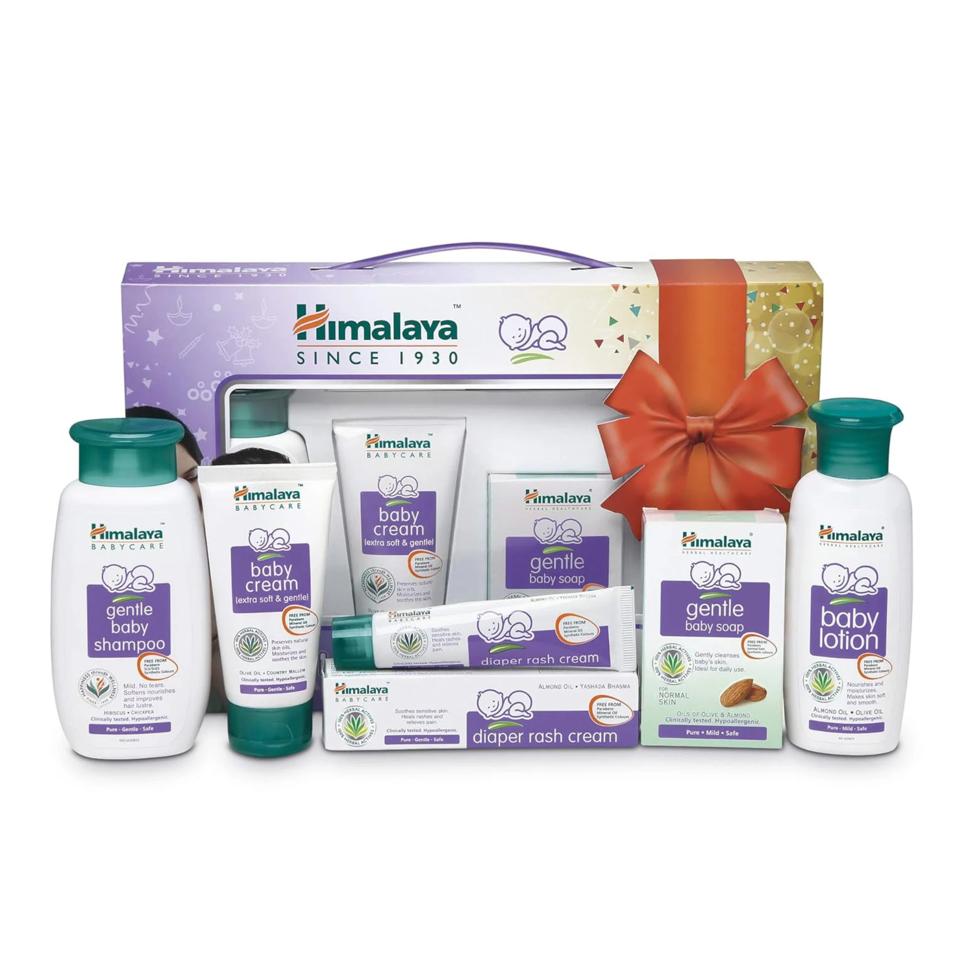Himalaya Happy Baby Gift Pack ( 5 IN 1) - (Soap, Shampoo, Lotion, Diaper Rash Cream, Baby Cream)