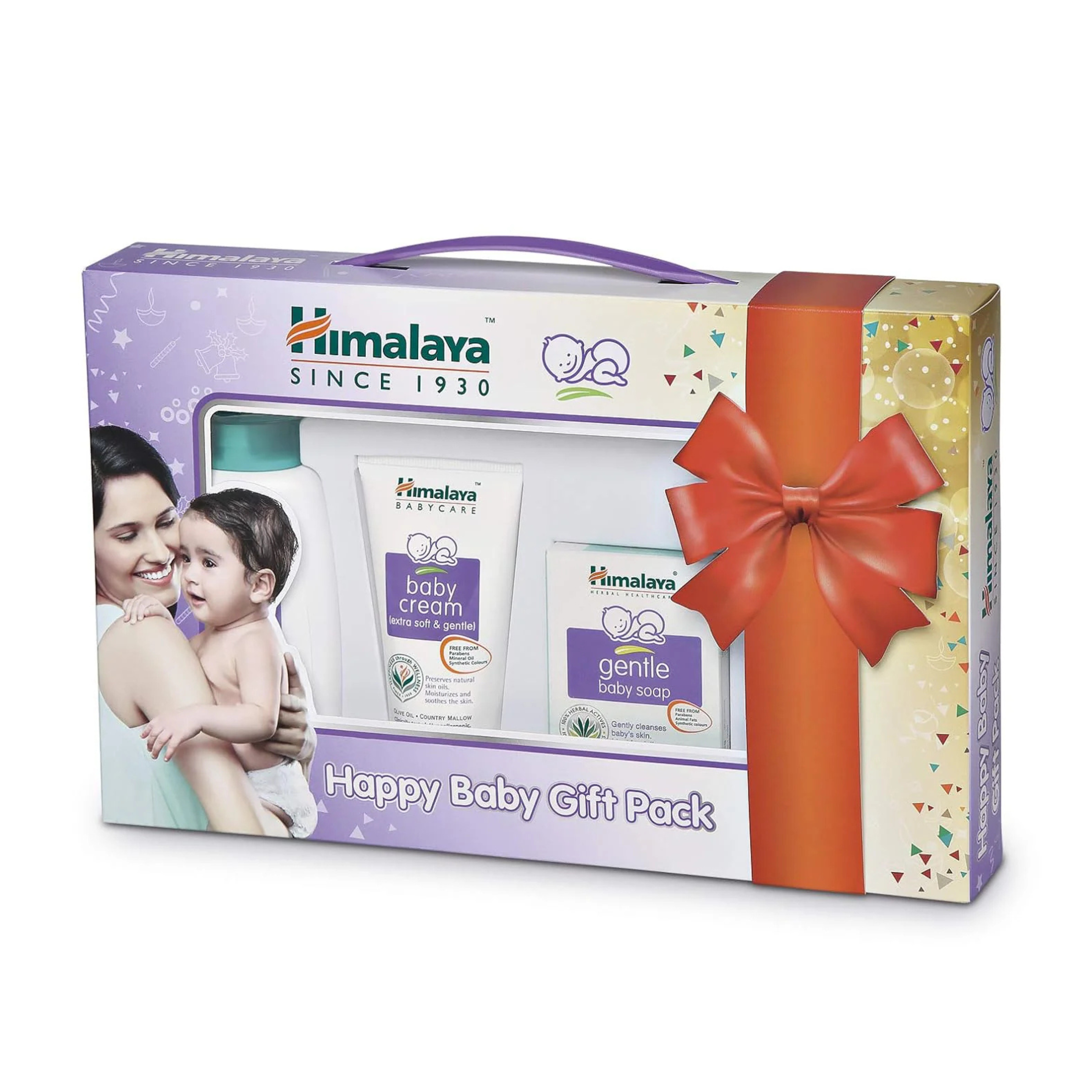 Himalaya Happy Baby Gift Pack ( 5 IN 1) - (Soap, Shampoo, Lotion, Diaper Rash Cream, Baby Cream)