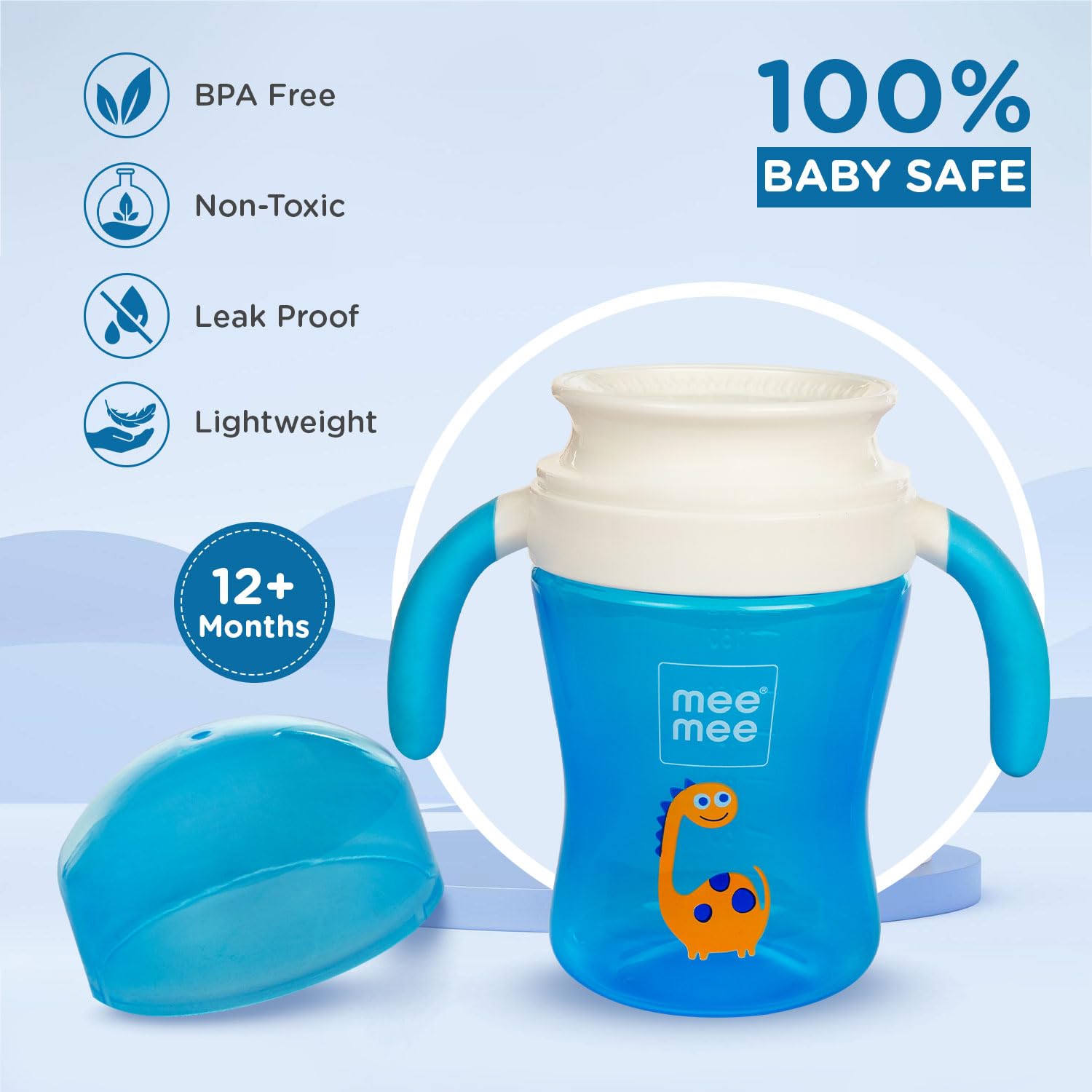 Mee Mee No Spill 360 degree Trainer Sipper Cup 240ml - 6M+