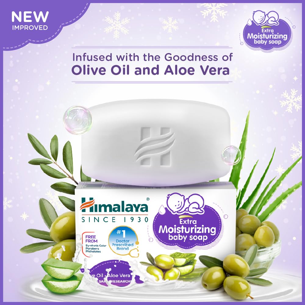Himalaya Extra Moisturizing Baby Soap - 75g