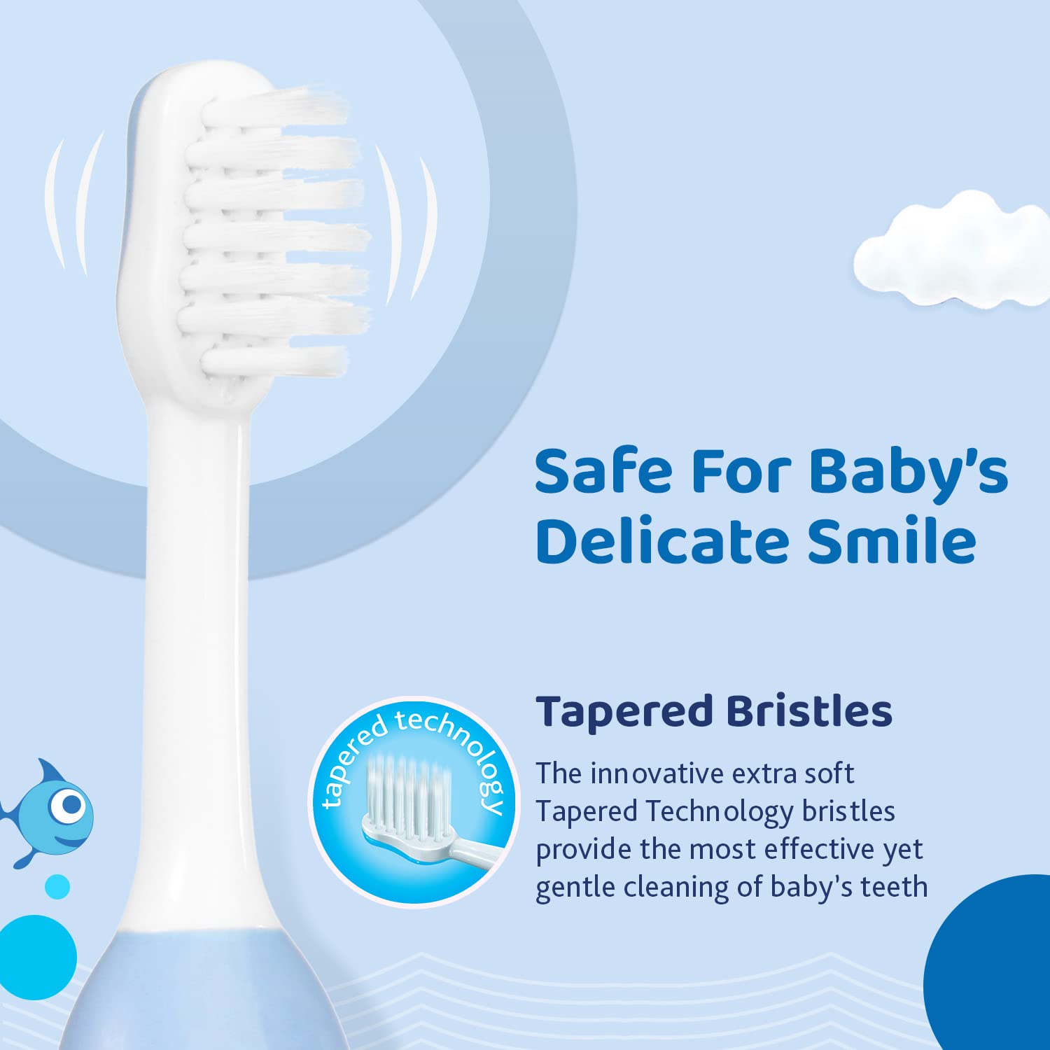 Chicco Toothbrush for Kids - 6m to 36m