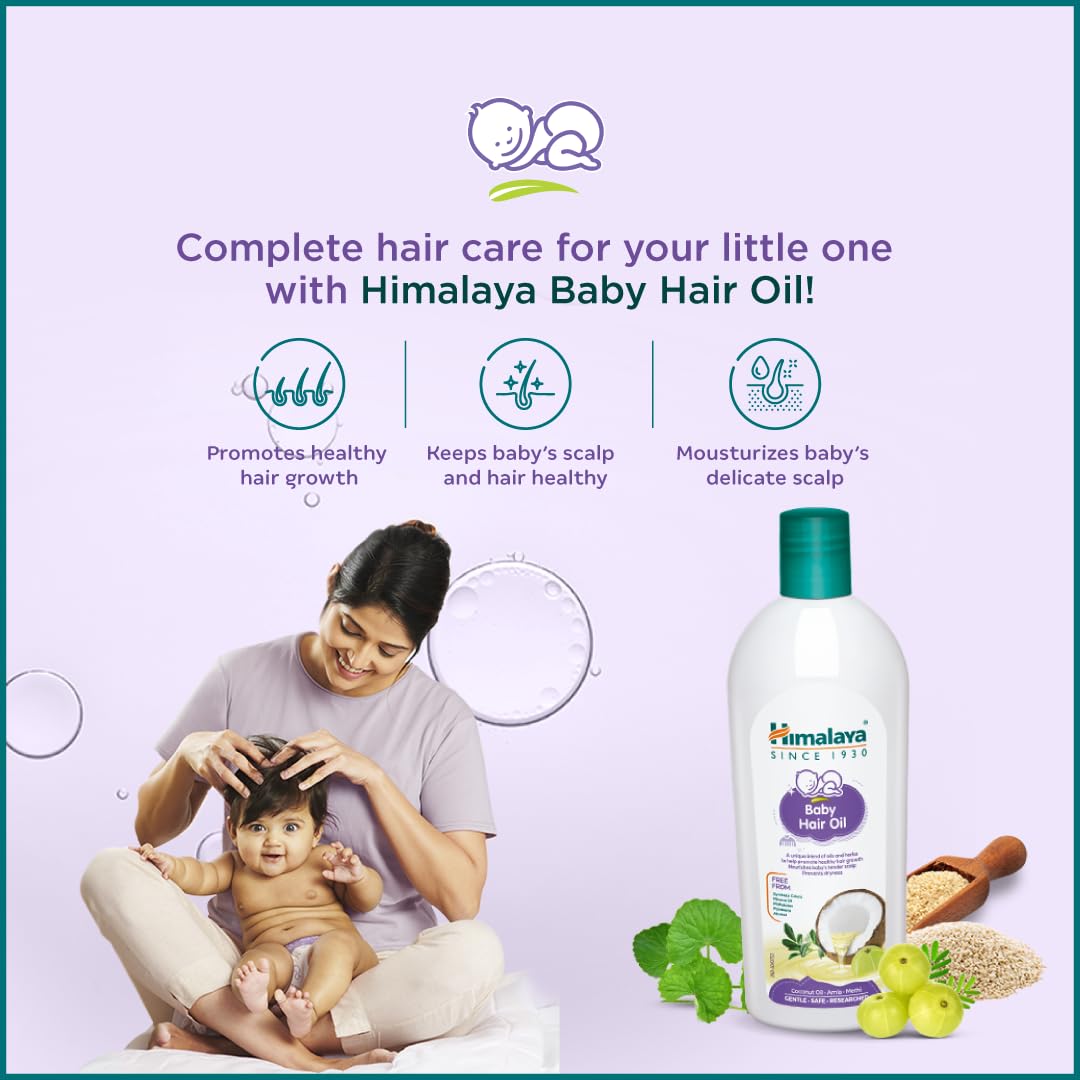 Himalaya Baby Hair Oil - 200ml