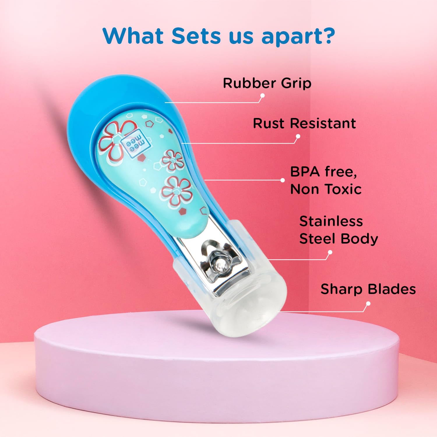 Mee Mee Gentle Nail Clipper With Skin Guard