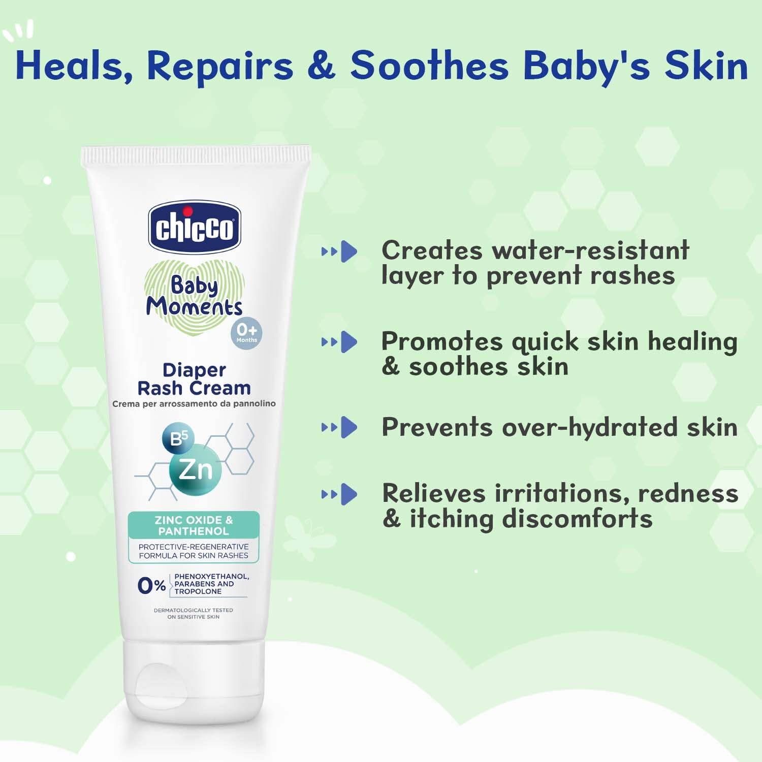 Chicco Baby Moments Diaper Rash Cream 100gm