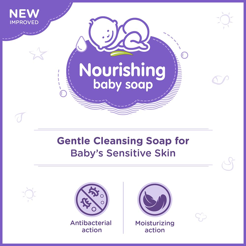 Himalaya Baby Nourishing Soap- Honey & Milk (75 GM)