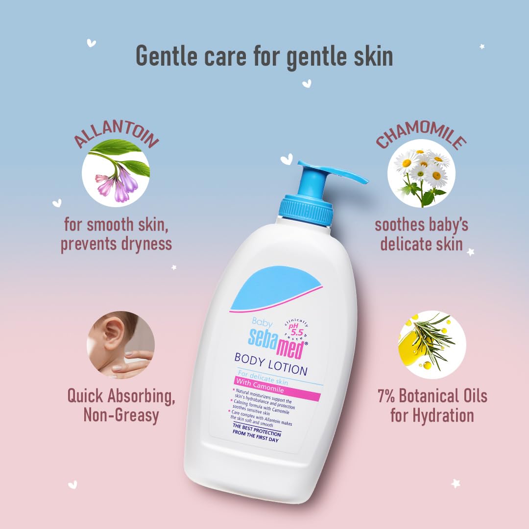 Sebamed Lotion for Delicate skin with Camomile - (400ml)