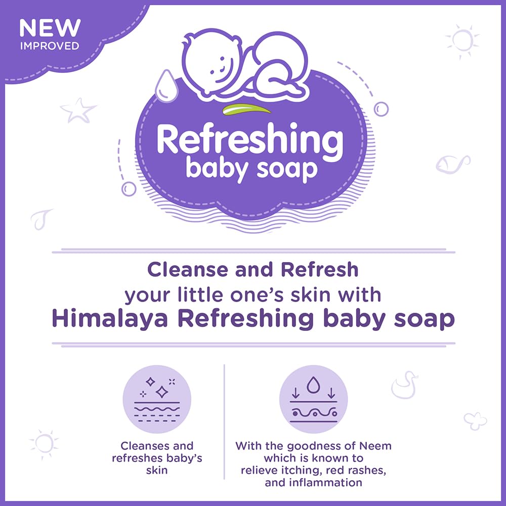 Himalaya Baby Refreshing Soap - Watermelon (75g)