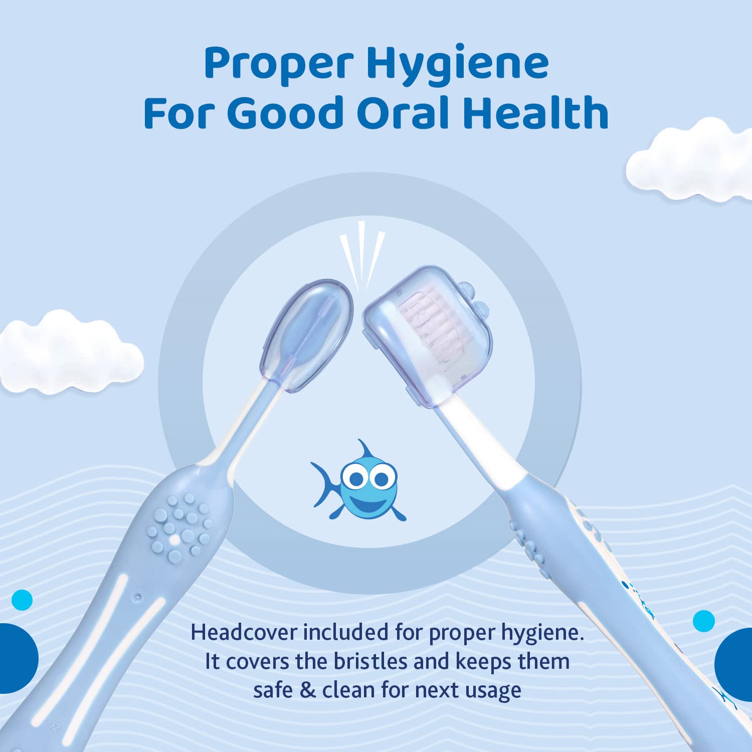 Chicco Toothbrush for Kids - 6m to 36m