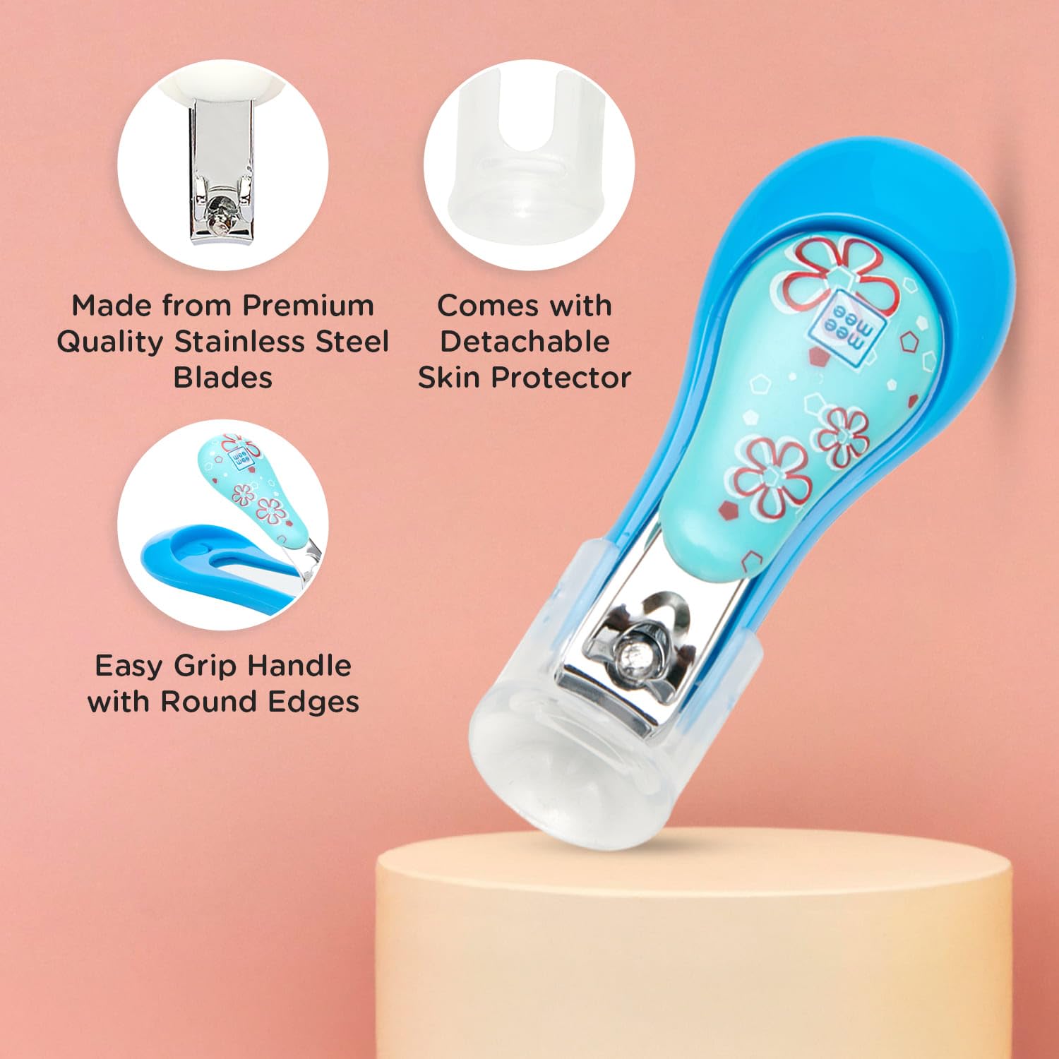 Mee Mee Gentle Nail Clipper With Skin Guard