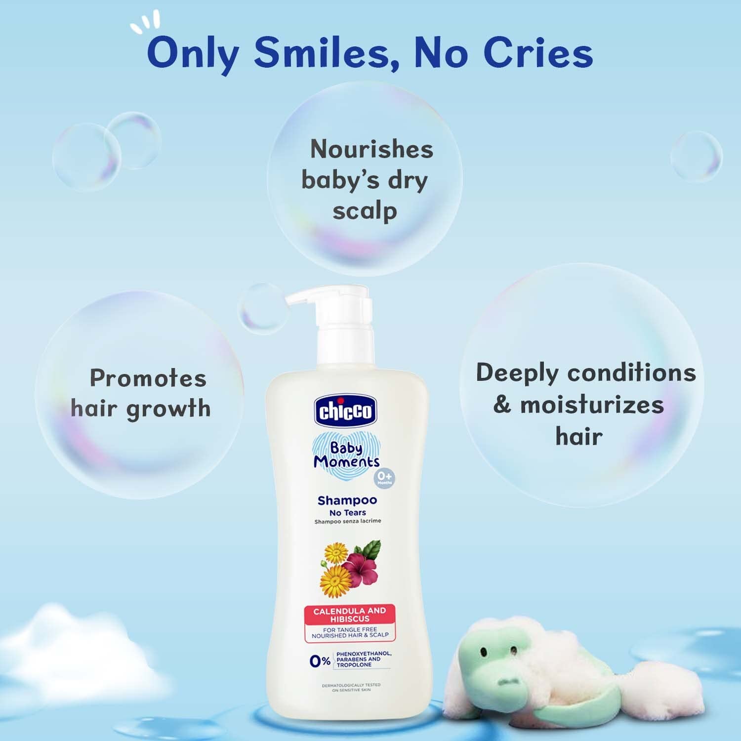 Chicco Baby Moments Shampoo 100ml