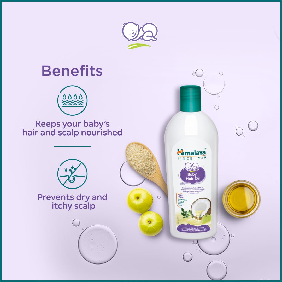 Himalaya Baby Hair Oil - 200ml