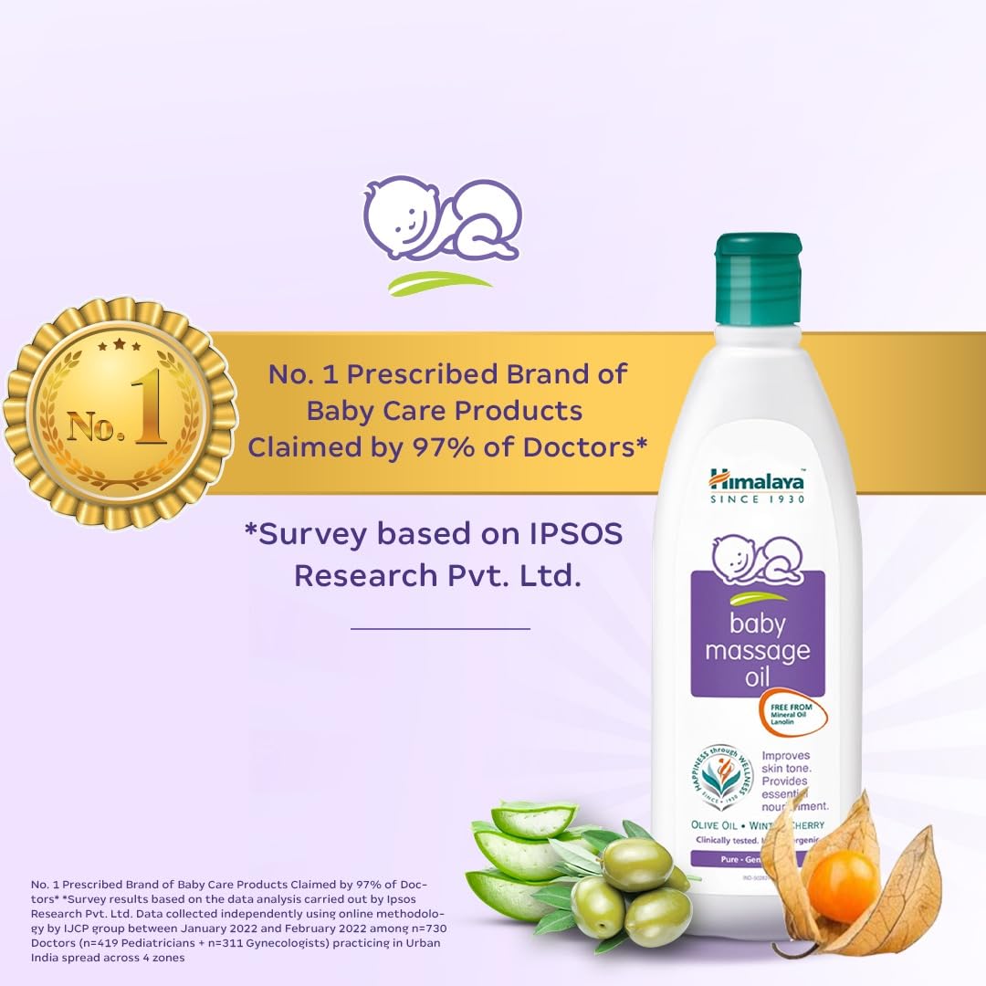 Himalaya Baby Massage Oil - 200ml