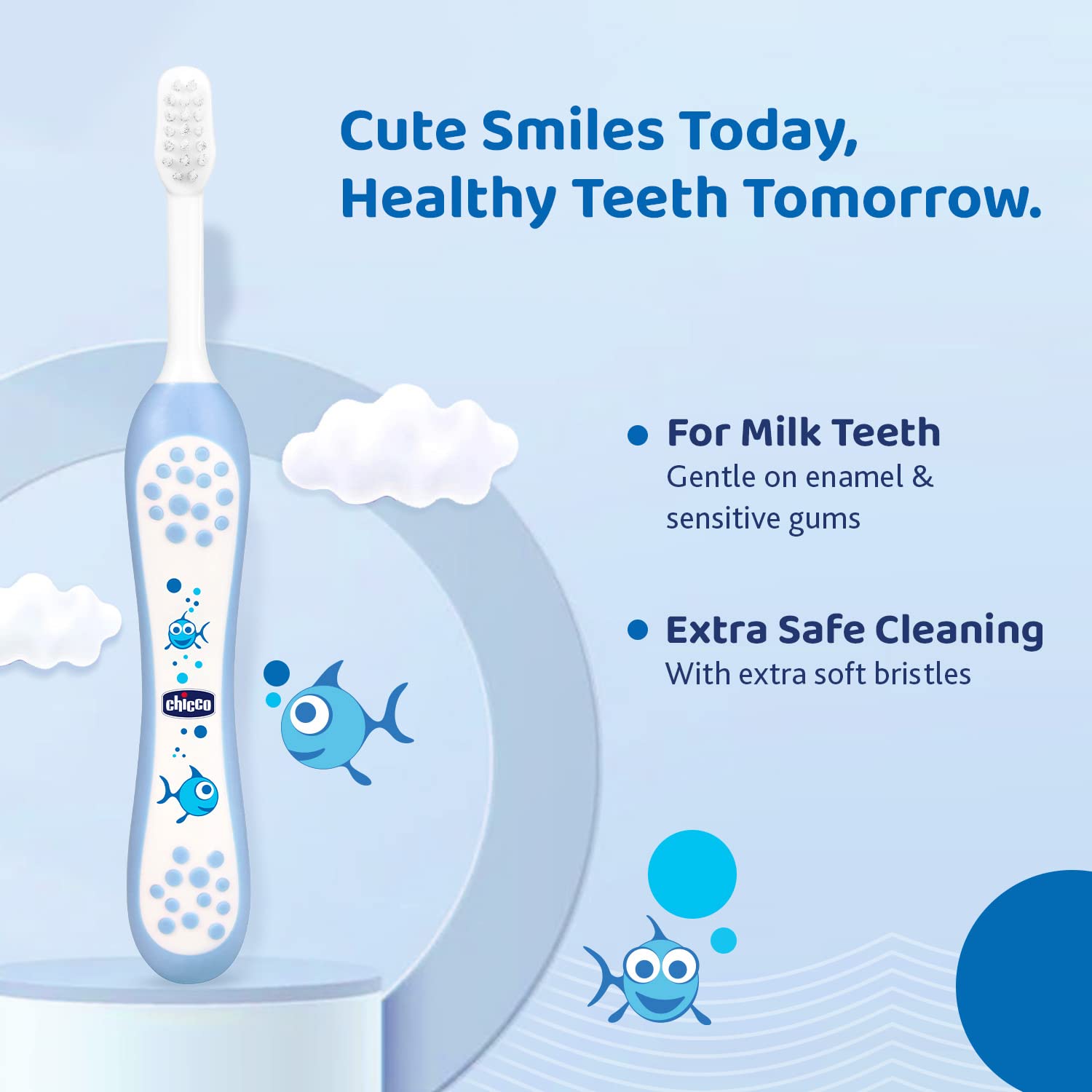 Chicco Toothbrush for Kids - 6m to 36m