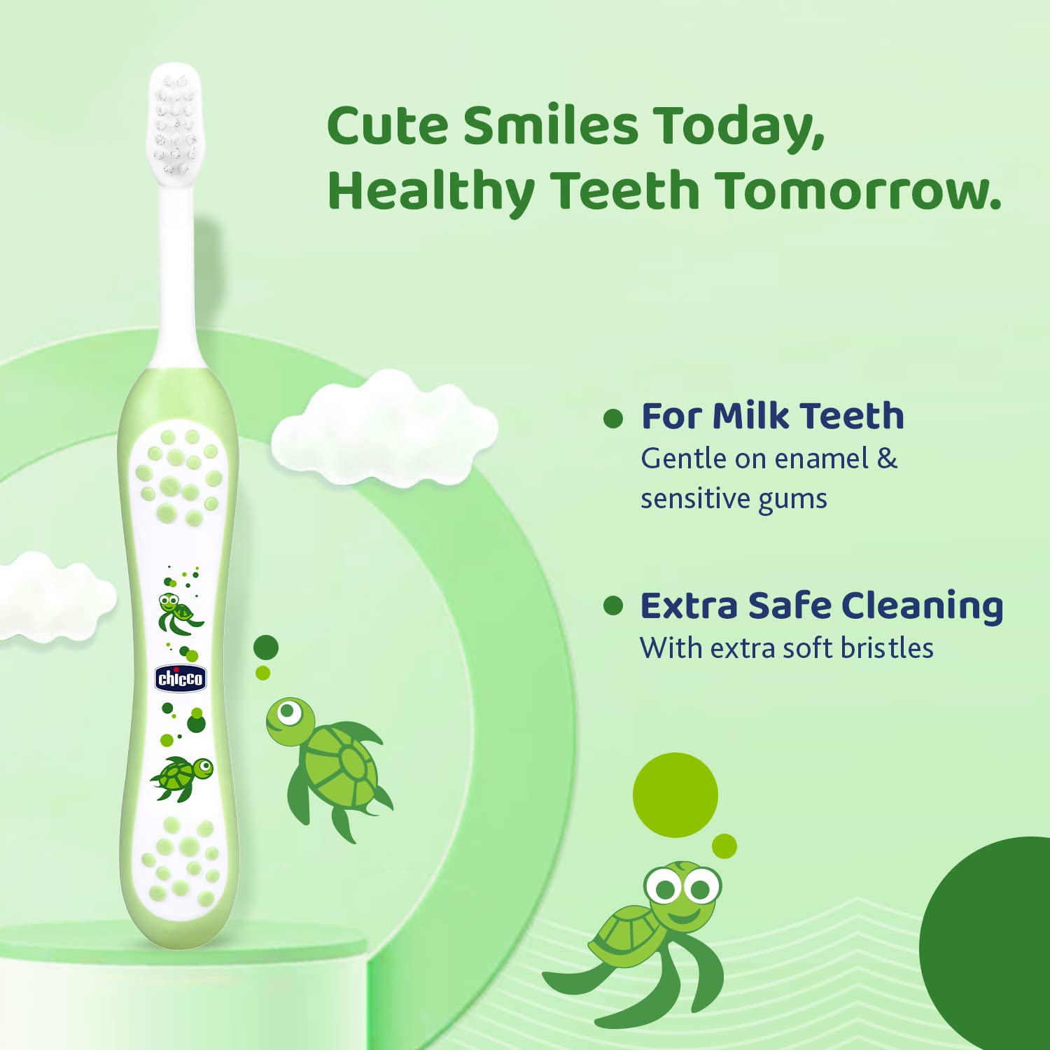 Chicco Toothbrush for Kids - 6m to 36m