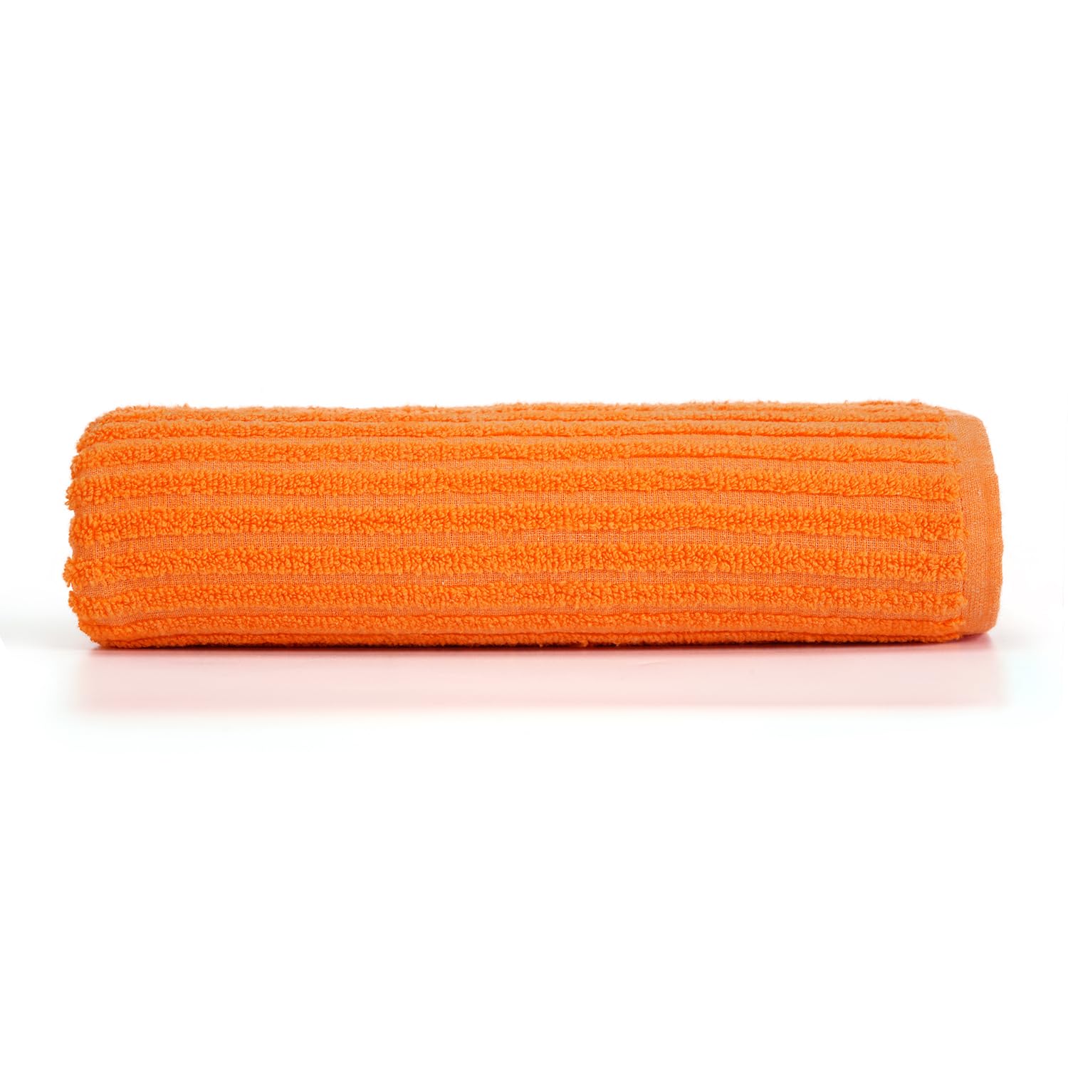 Micro Cotton LuxeLite Versatile Towel, Orange (size: 58x122 cms)
