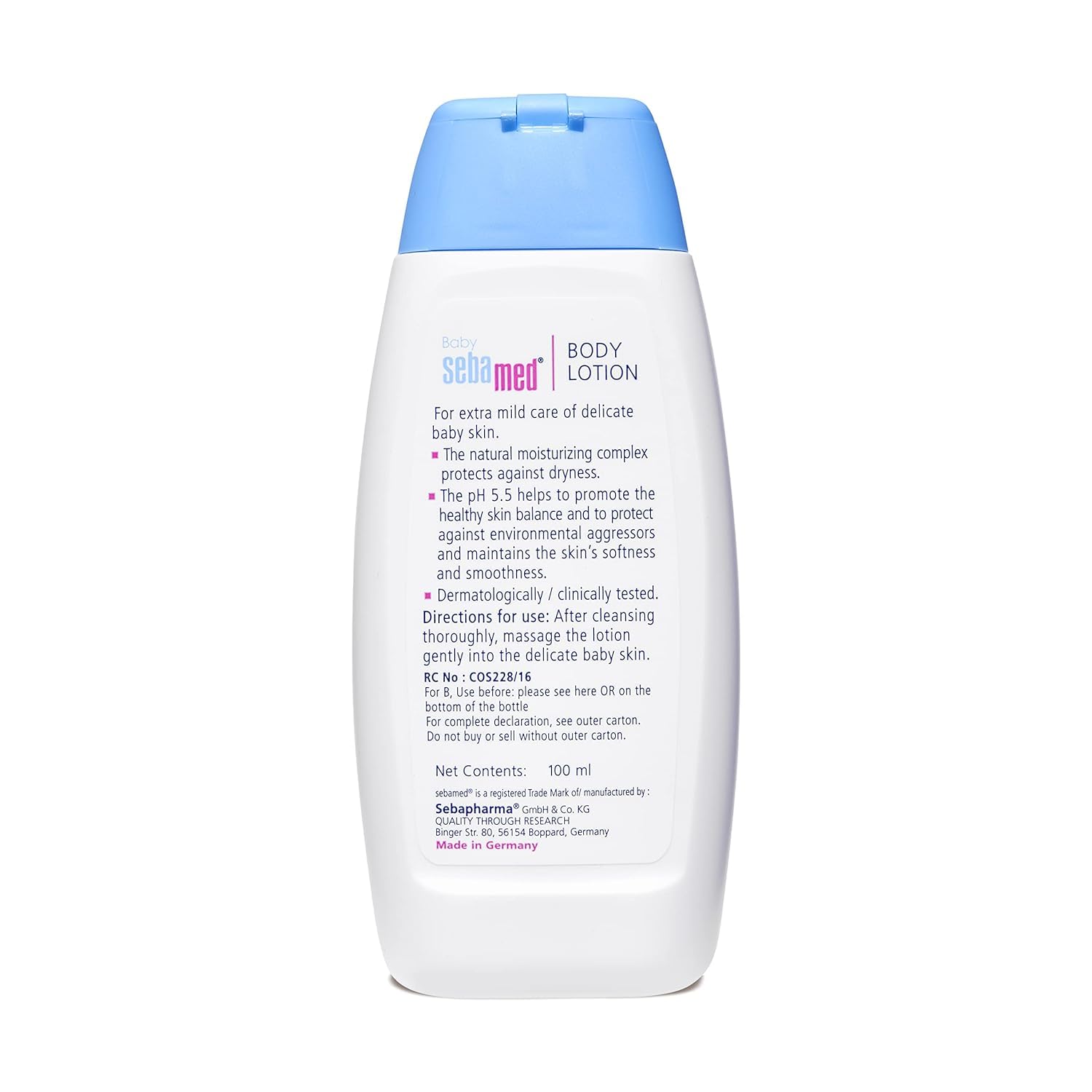 Sebamed Lotion for Delicate skin with Camomile - (100ml)