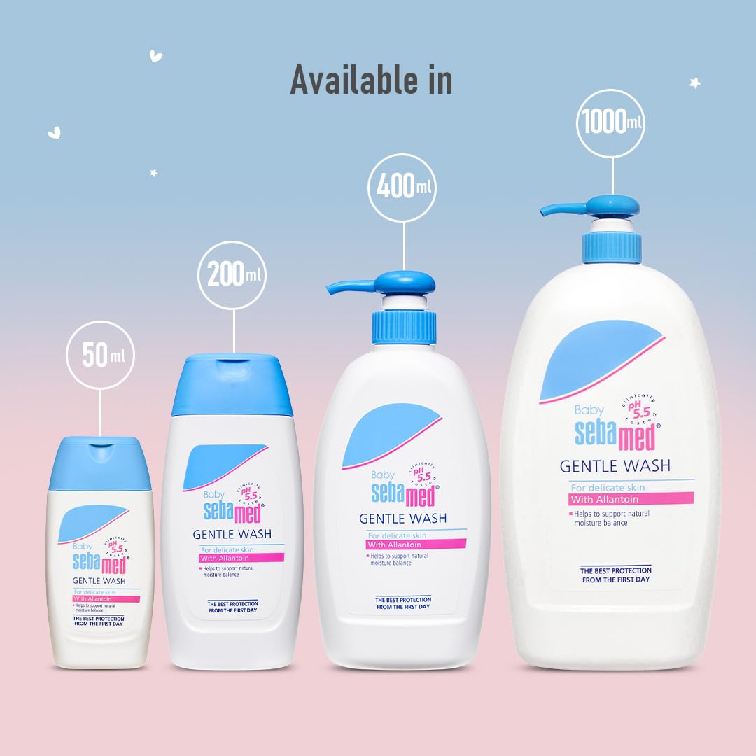 Sebamed Gentle Wash for Delicate Skin with Allantoin - (50ml)