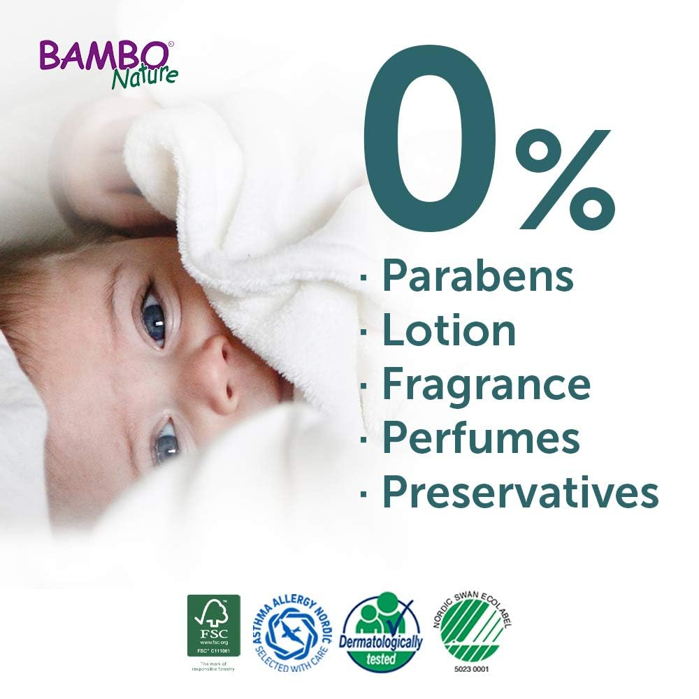 Bambo Nature Premium Baby Tape Diapers S (Size 2) (3-6 Kgs)