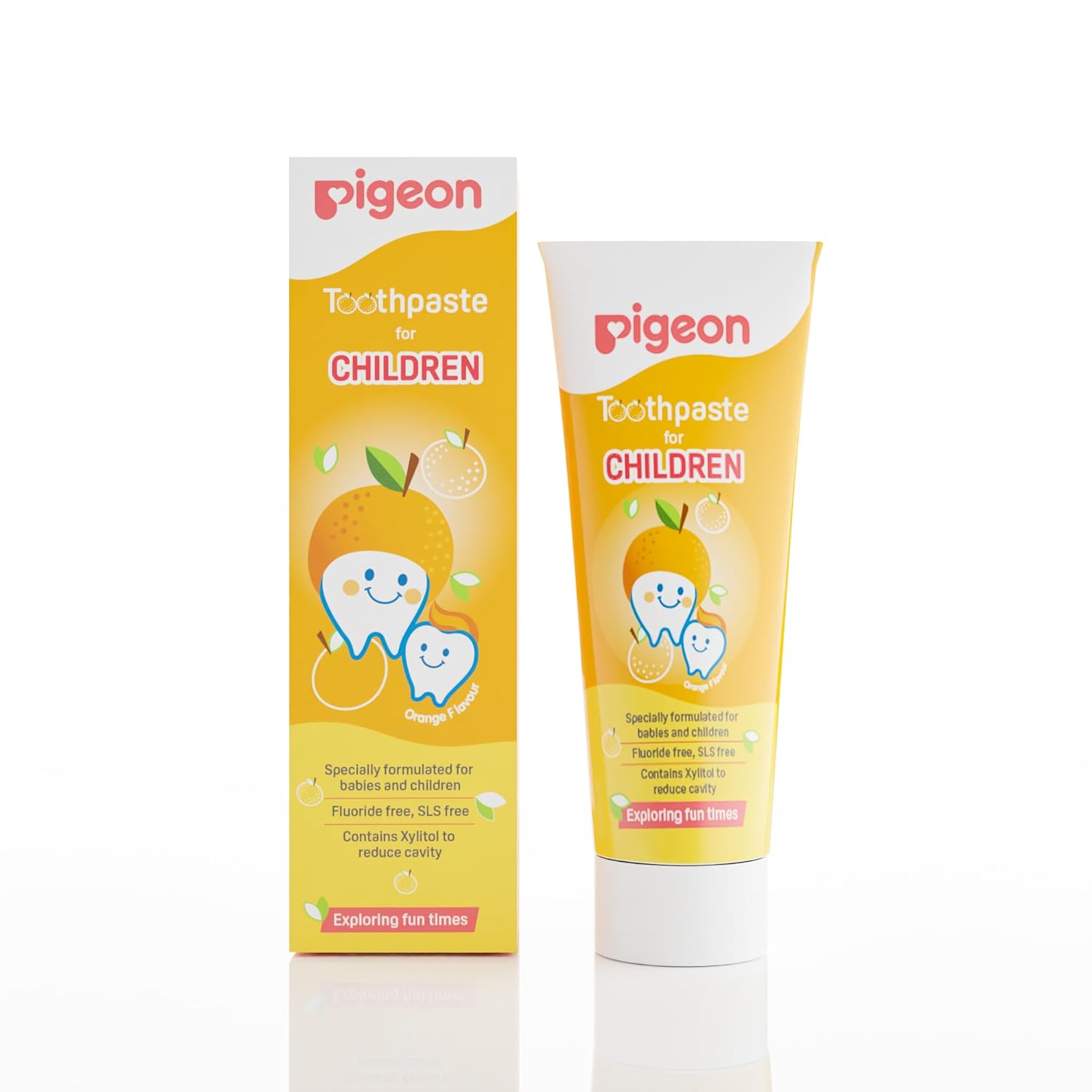 Pigeon Baby tooth paste Orange - 45g