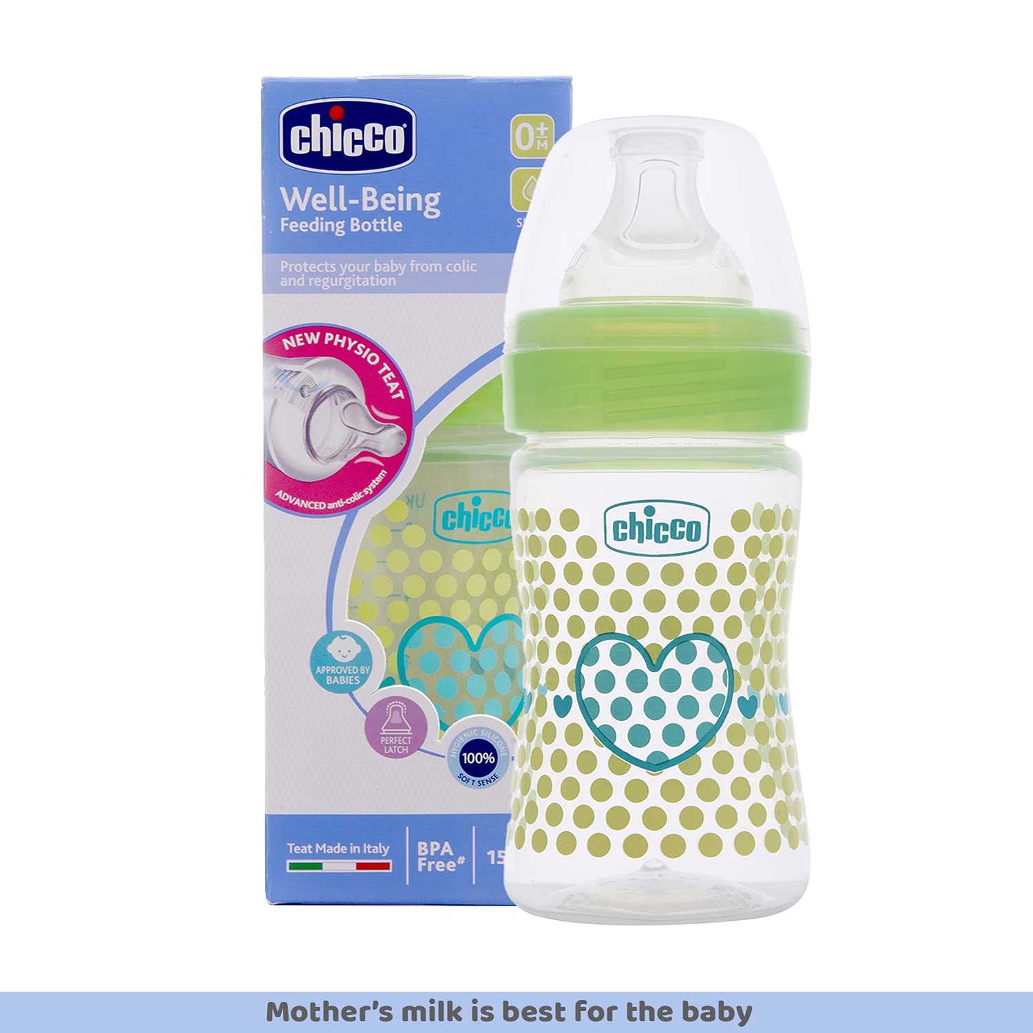 Chicco Feeding Bottle 0M+ (150ml)