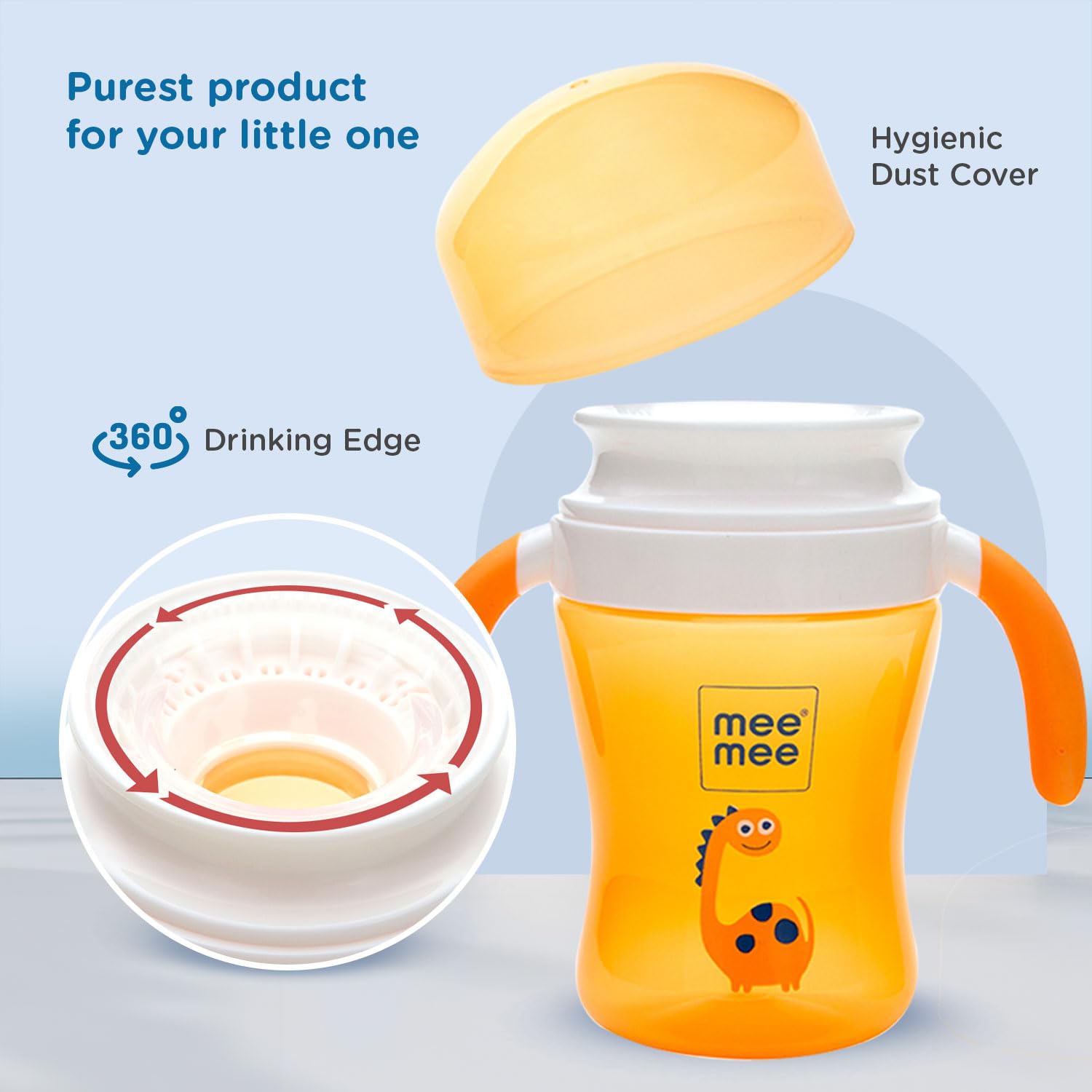 Mee Mee No Spill 360 degree Trainer Sipper Cup 240ml - 6M+