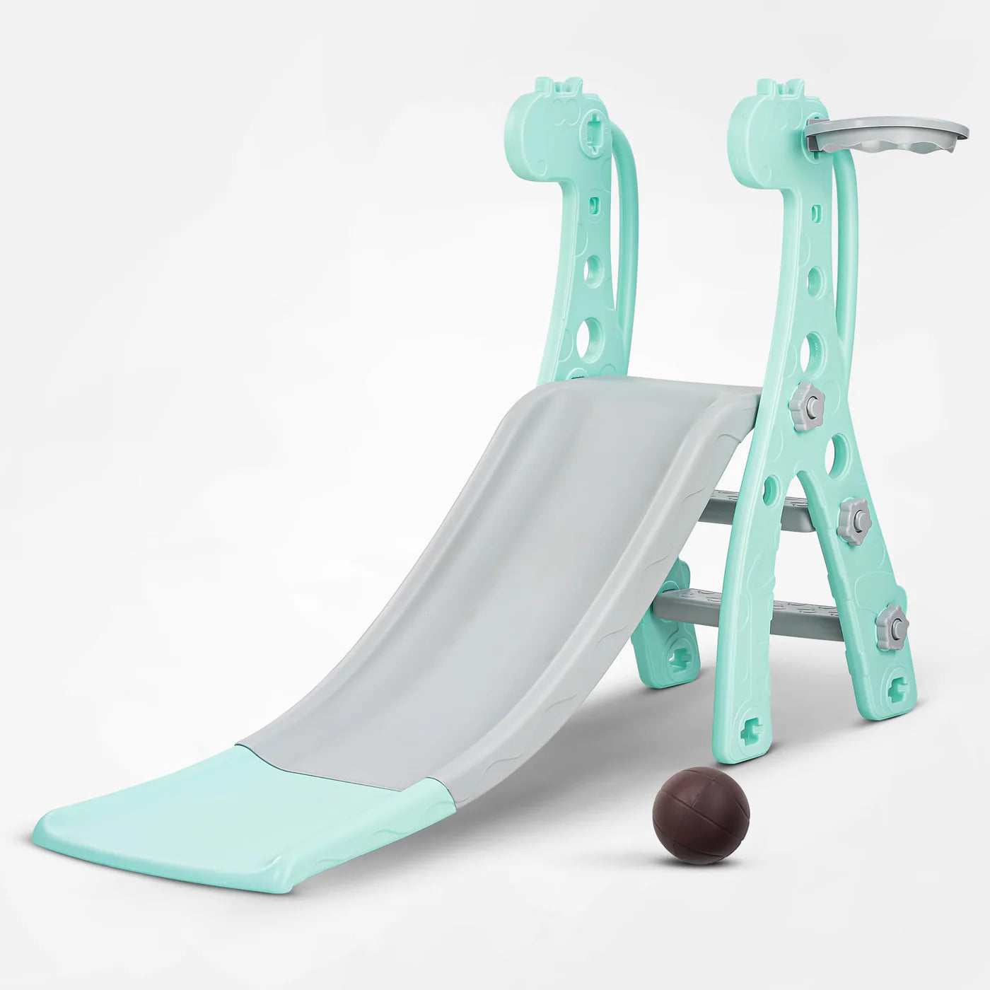Playgro Foldable Baby Kids Garden Slide for Kids/Toddlers/Indoor/Outdoor Preschoolers - 2 in 1 sliders - 2-5 years