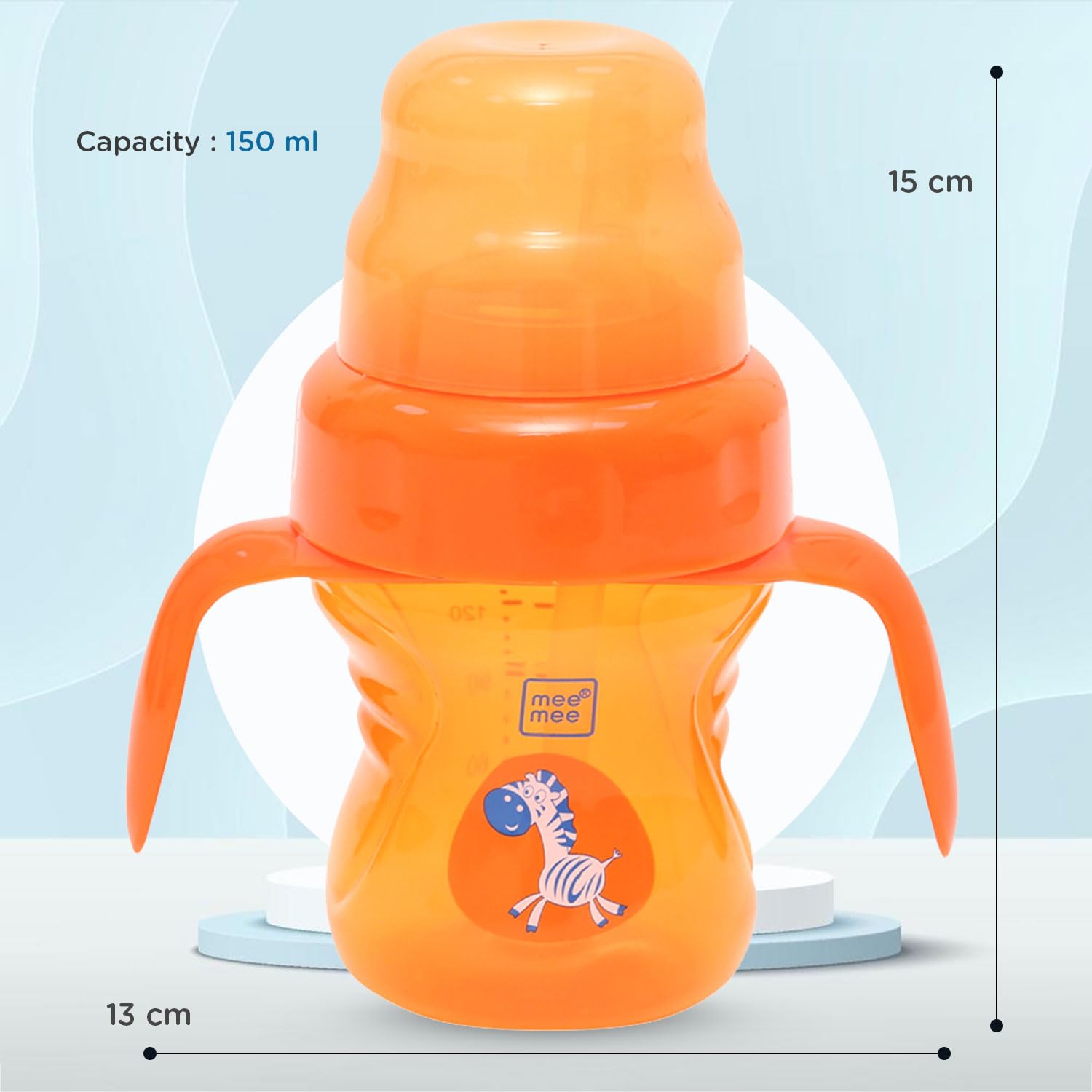 Mee Mee 2 in 1 Spout & Straw Sipper Cup 3M+ (150ml)