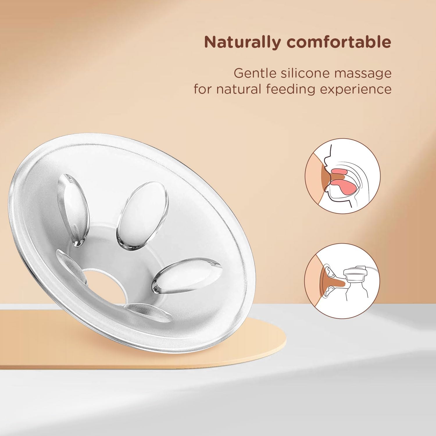 Mee Mee Advance Manual Breast Pump with 180° Rotating Handle | 2 Free Breast pads | BPA Free | Dual Suction Design