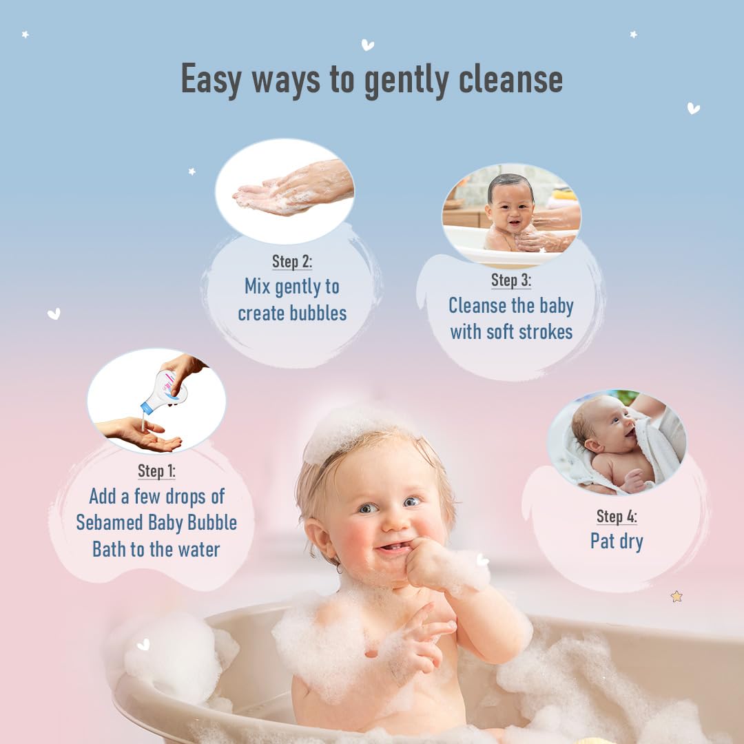 Sebamed Bubble Bath For delicate Skin with Camomile - (200ml)
