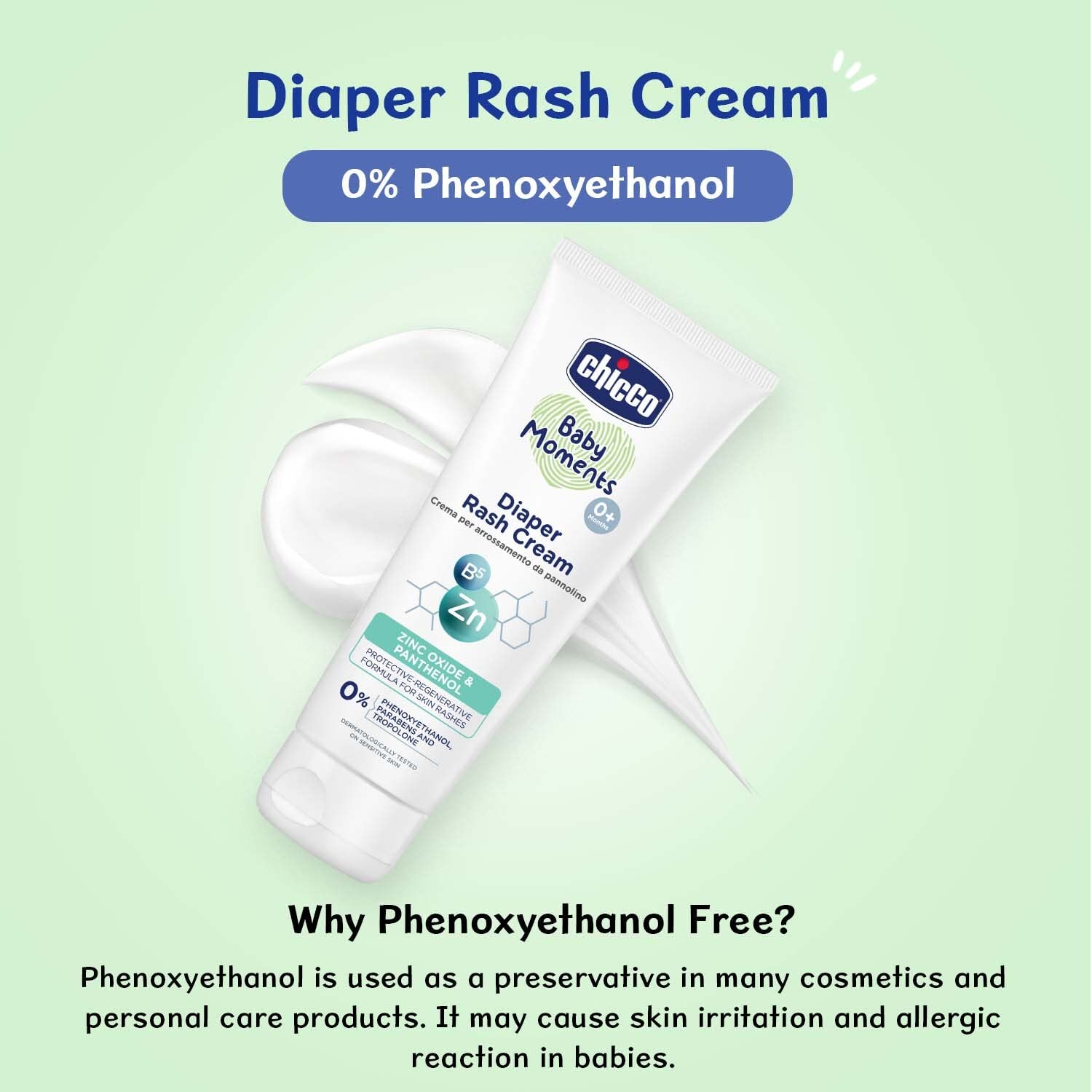 Chicco Baby Moments Diaper Rash Cream 100gm