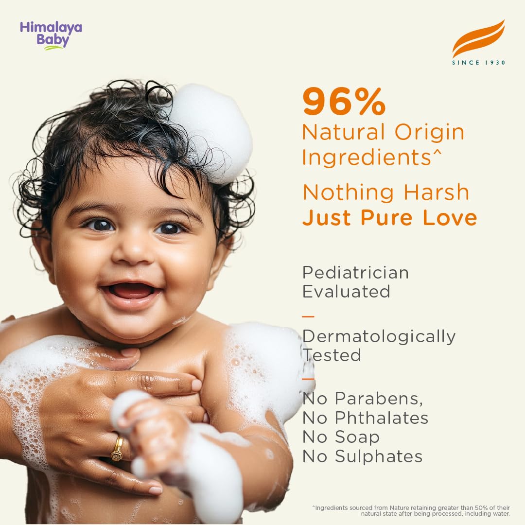 Himalaya Head to toe Baby Wash with Pure Cow Ghee - 100ml