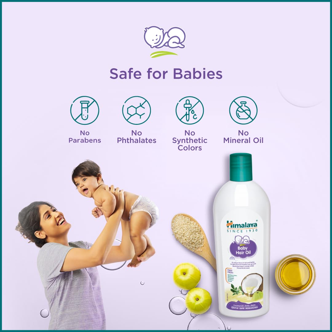 Himalaya Baby Hair Oil - 200ml